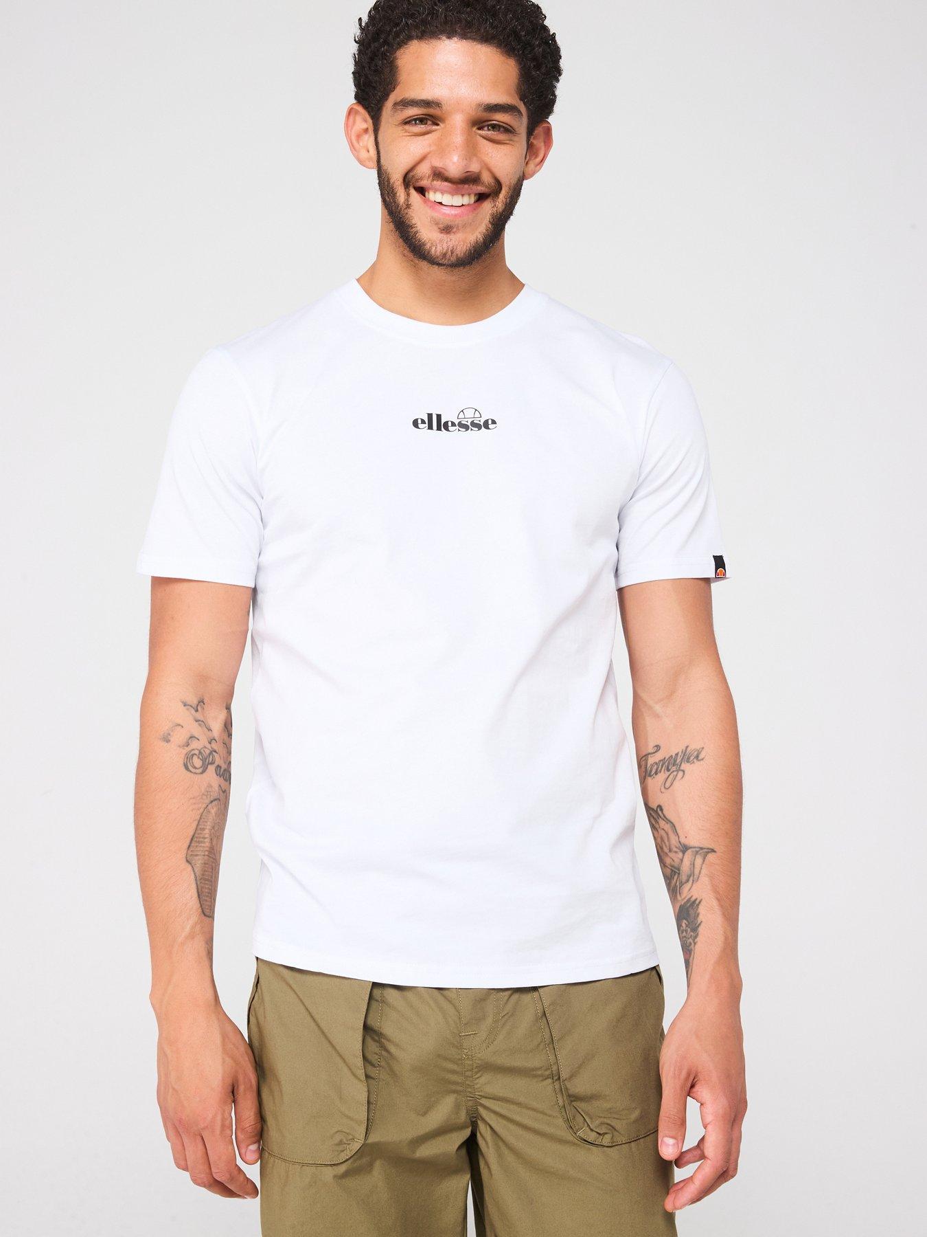 Ellesse Ollio Camicia Uomo - 100% Cotone, Regular Fit, Stile Sportivo Ispirato Al Tennis