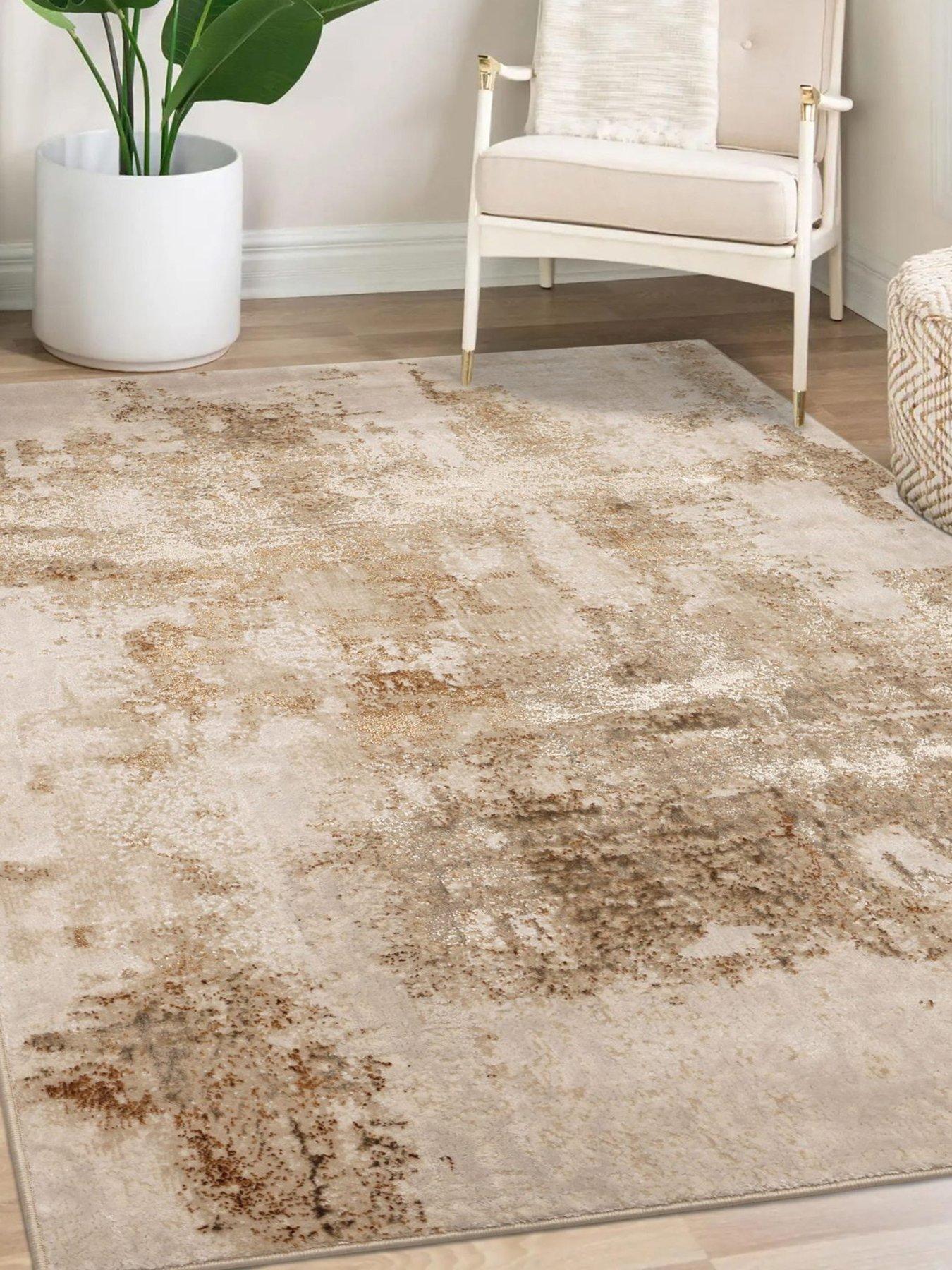 undefined Dusk Textured Champagne Rug