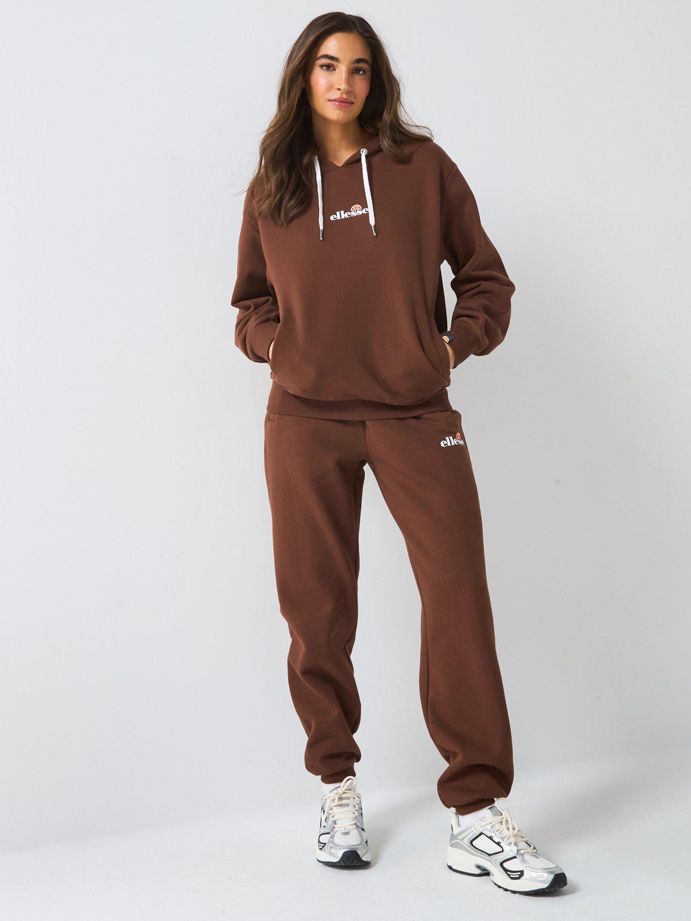Image of Ellesse Womens Very Exclusive Relsin Tracksuit - Brown