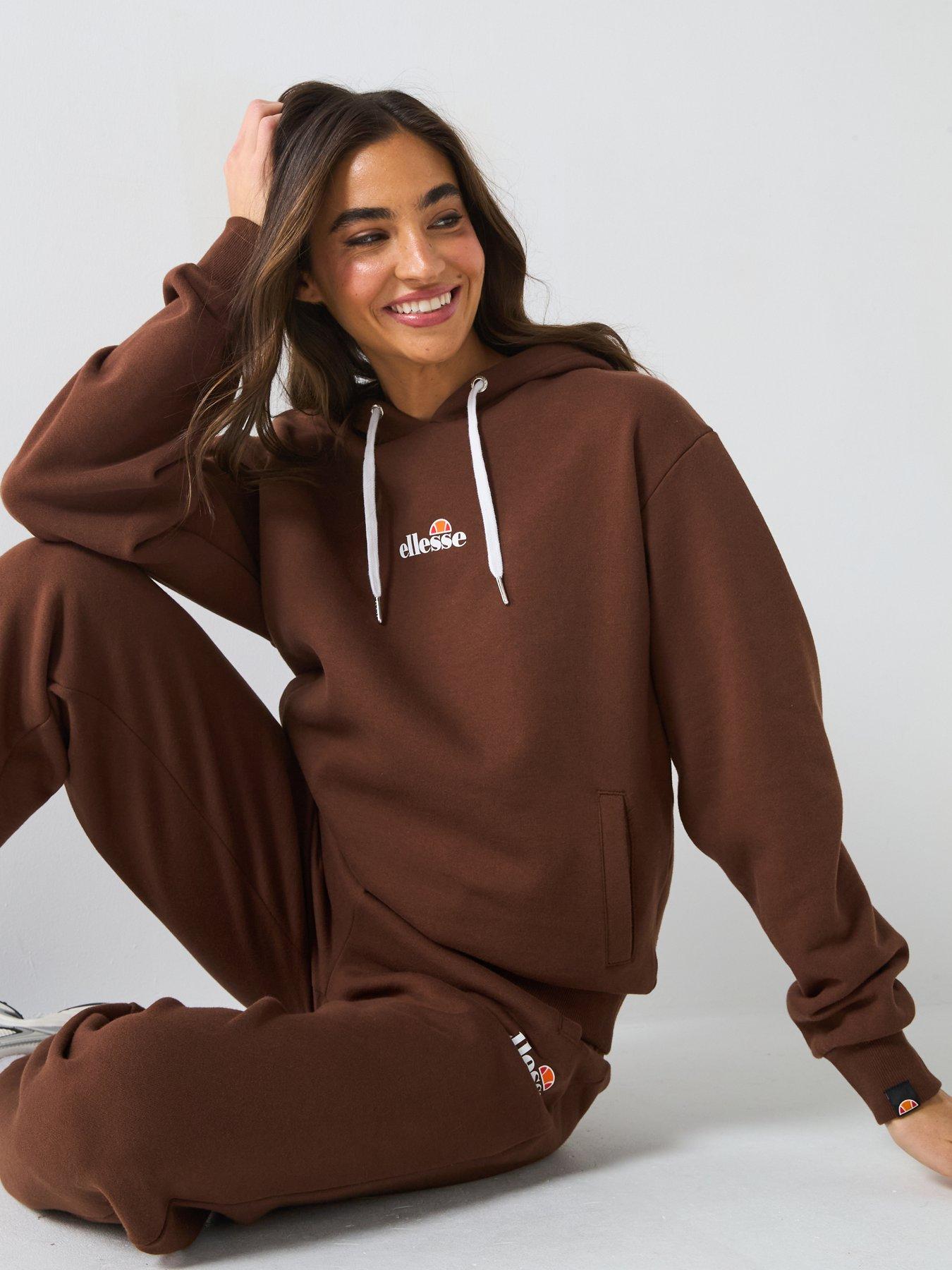 Ellesse Womens Very Exclusive Relsin Tracksuit - Brown | Very