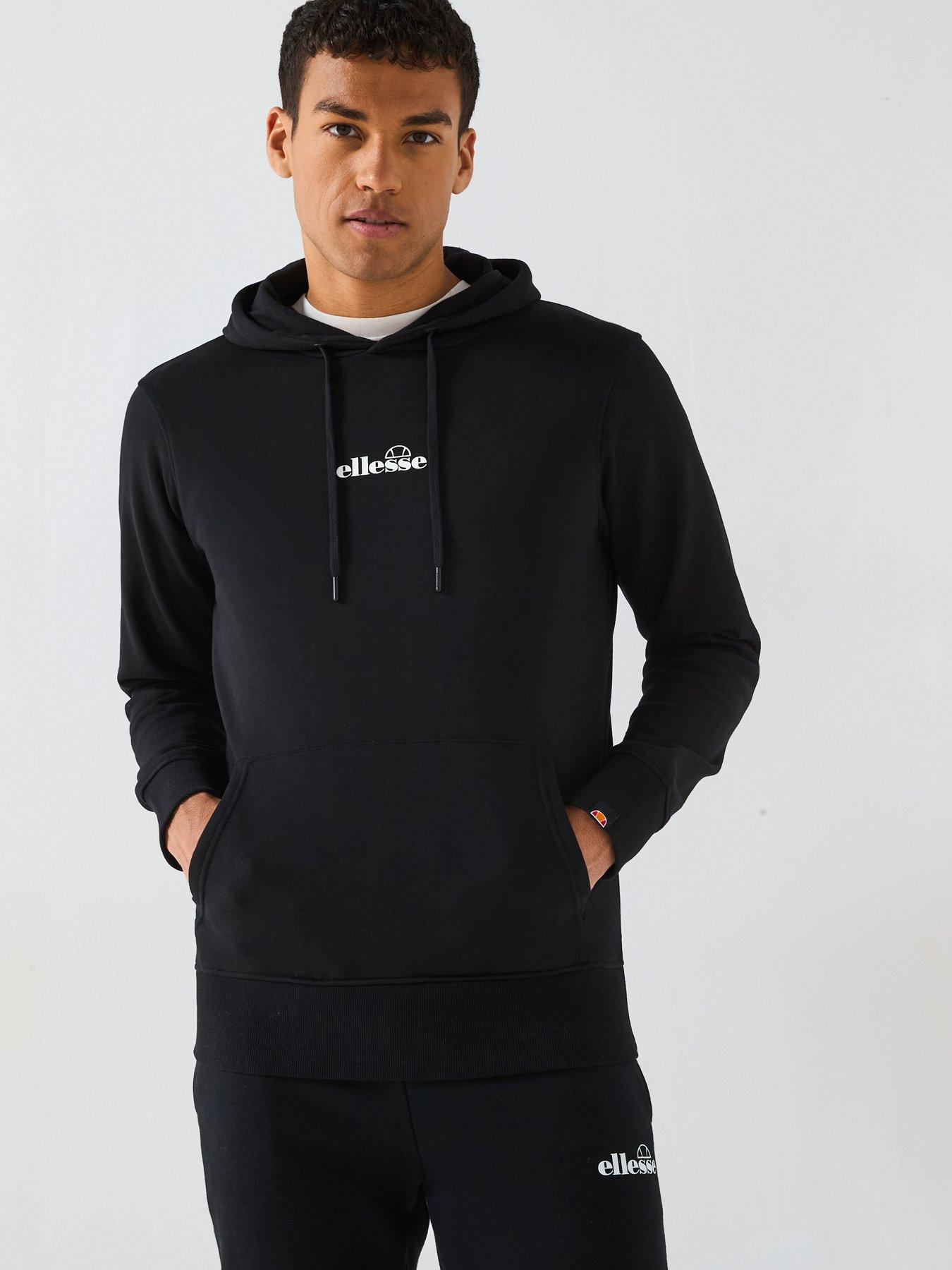 Ellesse Mens Pershuta Overhead Hoodie - Black