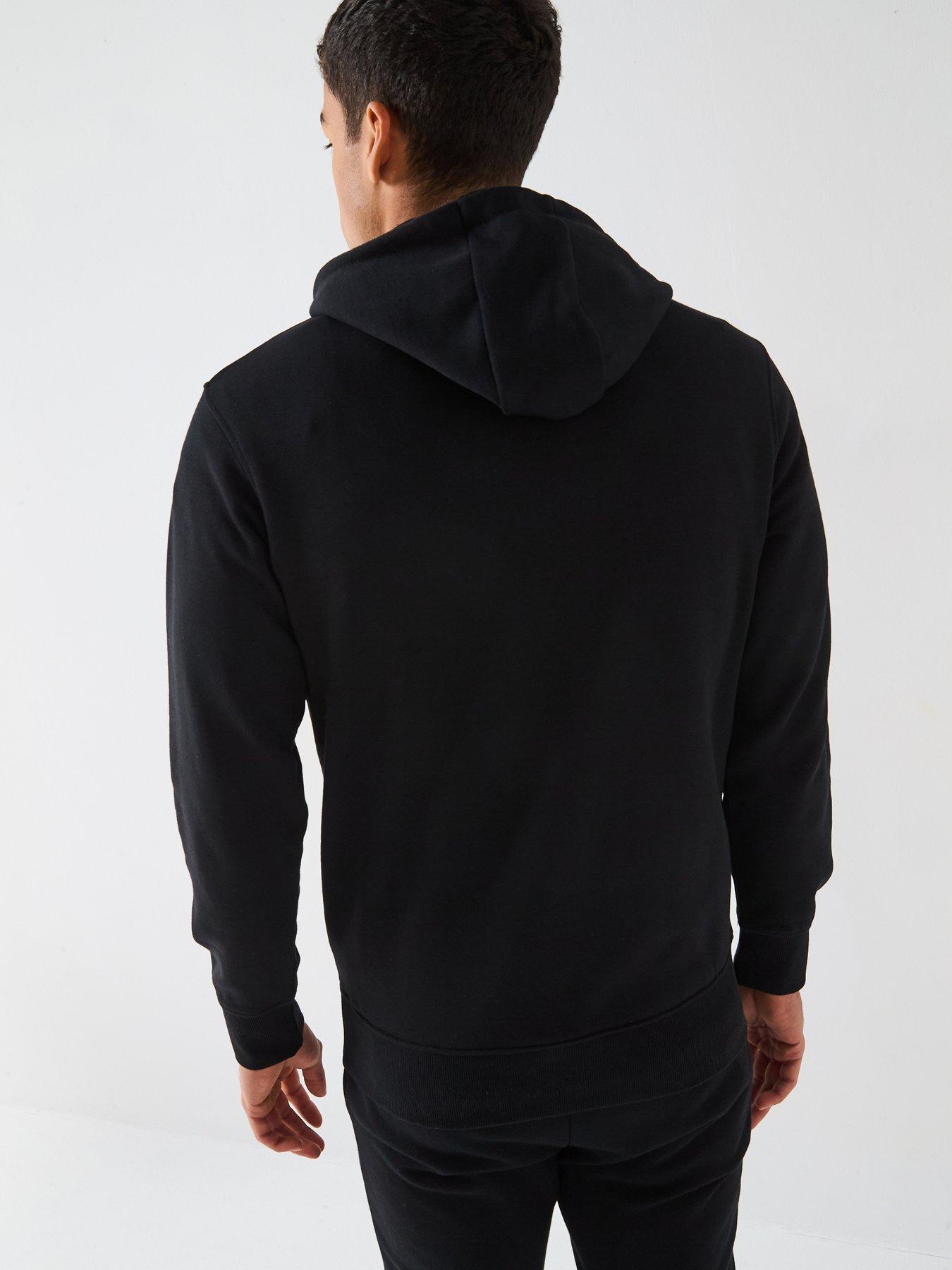 Image 2 of 6 of Ellesse Mens Pershuta Overhead Hoodie - Black