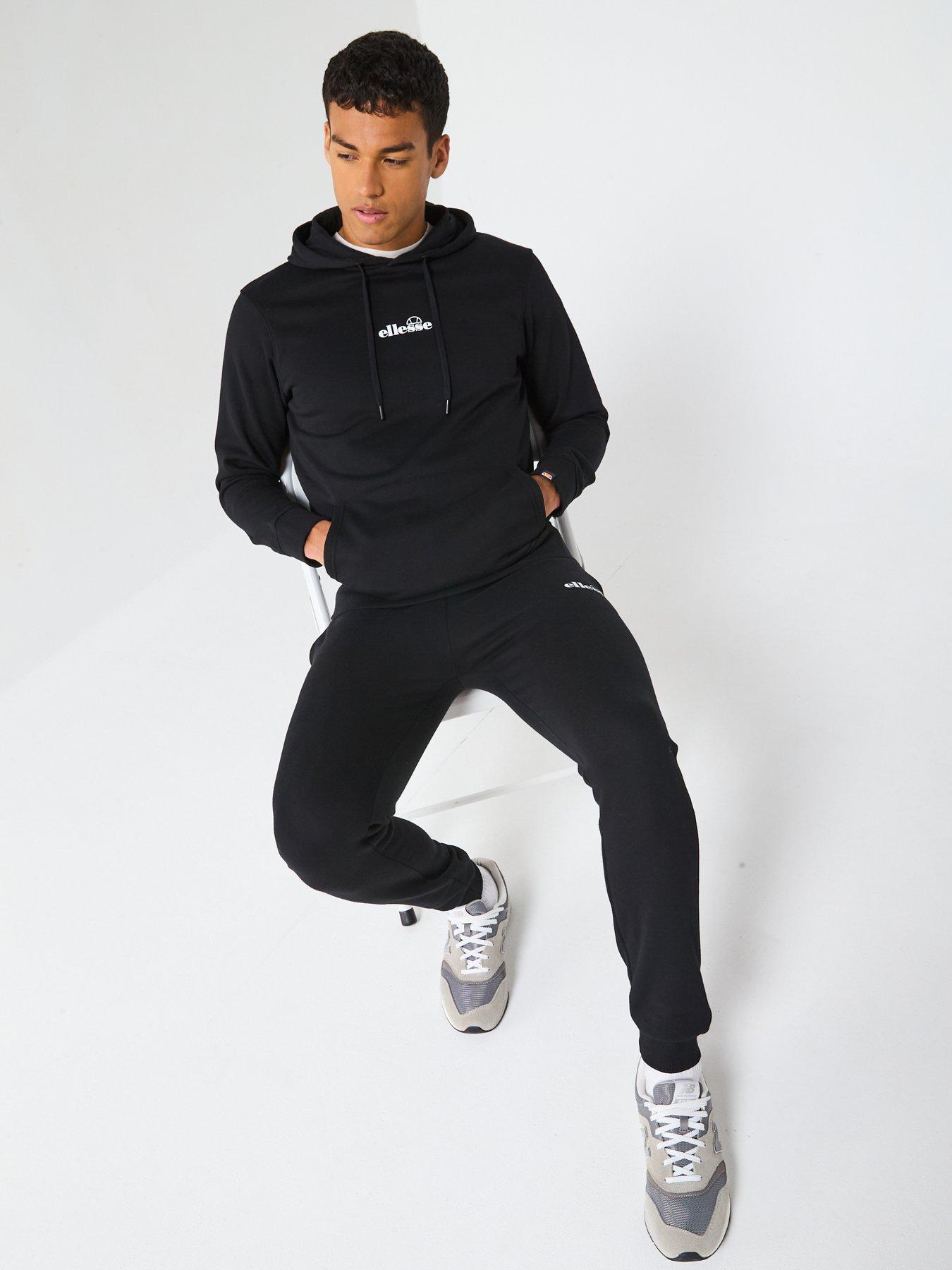 Image 5 of 6 of Ellesse Mens Pershuta Overhead Hoodie - Black