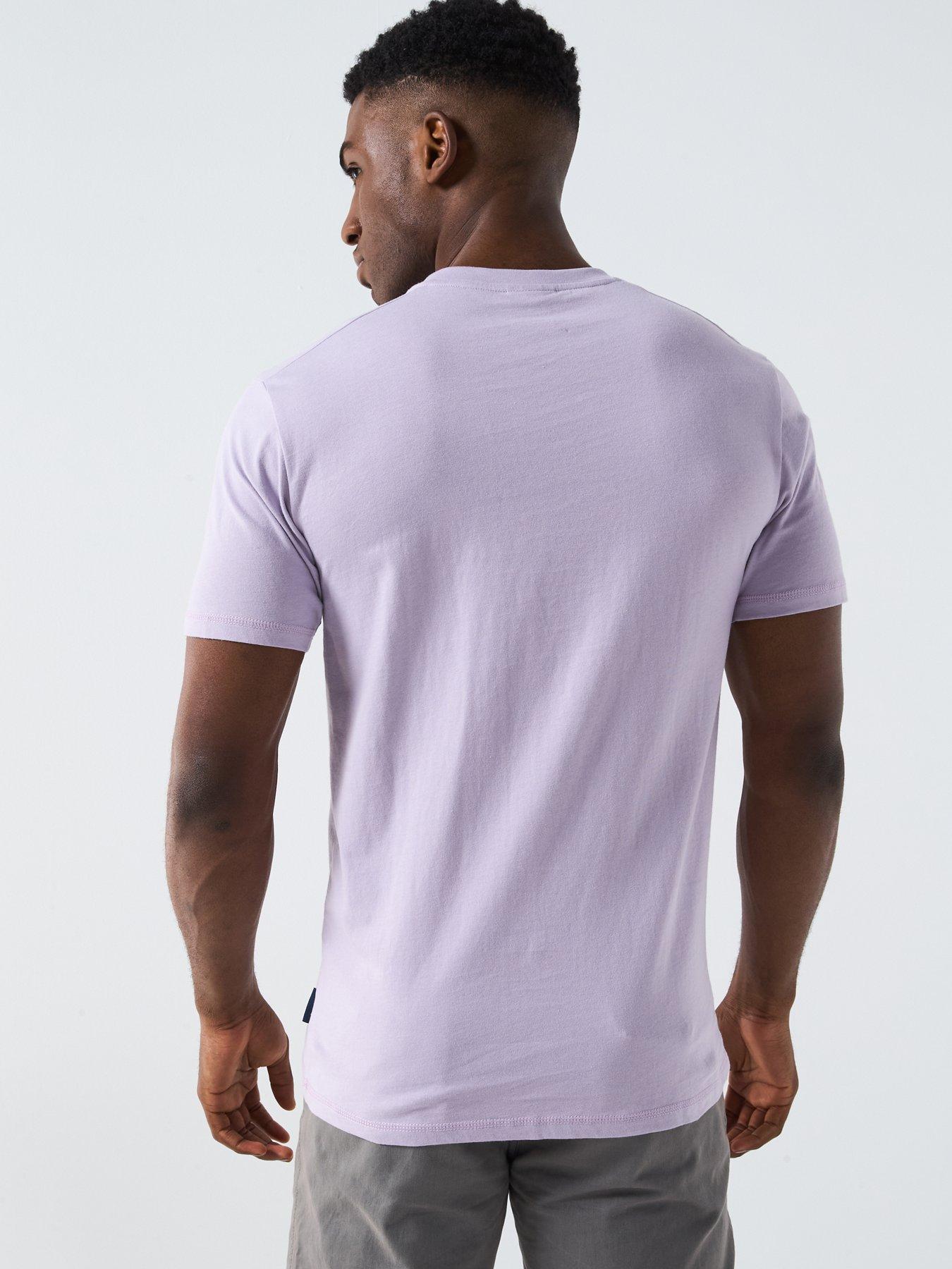 Image 2 of 4 of Ellesse Mens Cassica T-Shirt - Purple