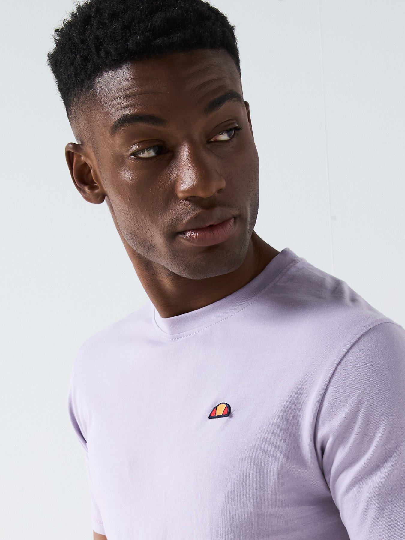 Image 4 of 4 of Ellesse Mens Cassica T-Shirt - Purple