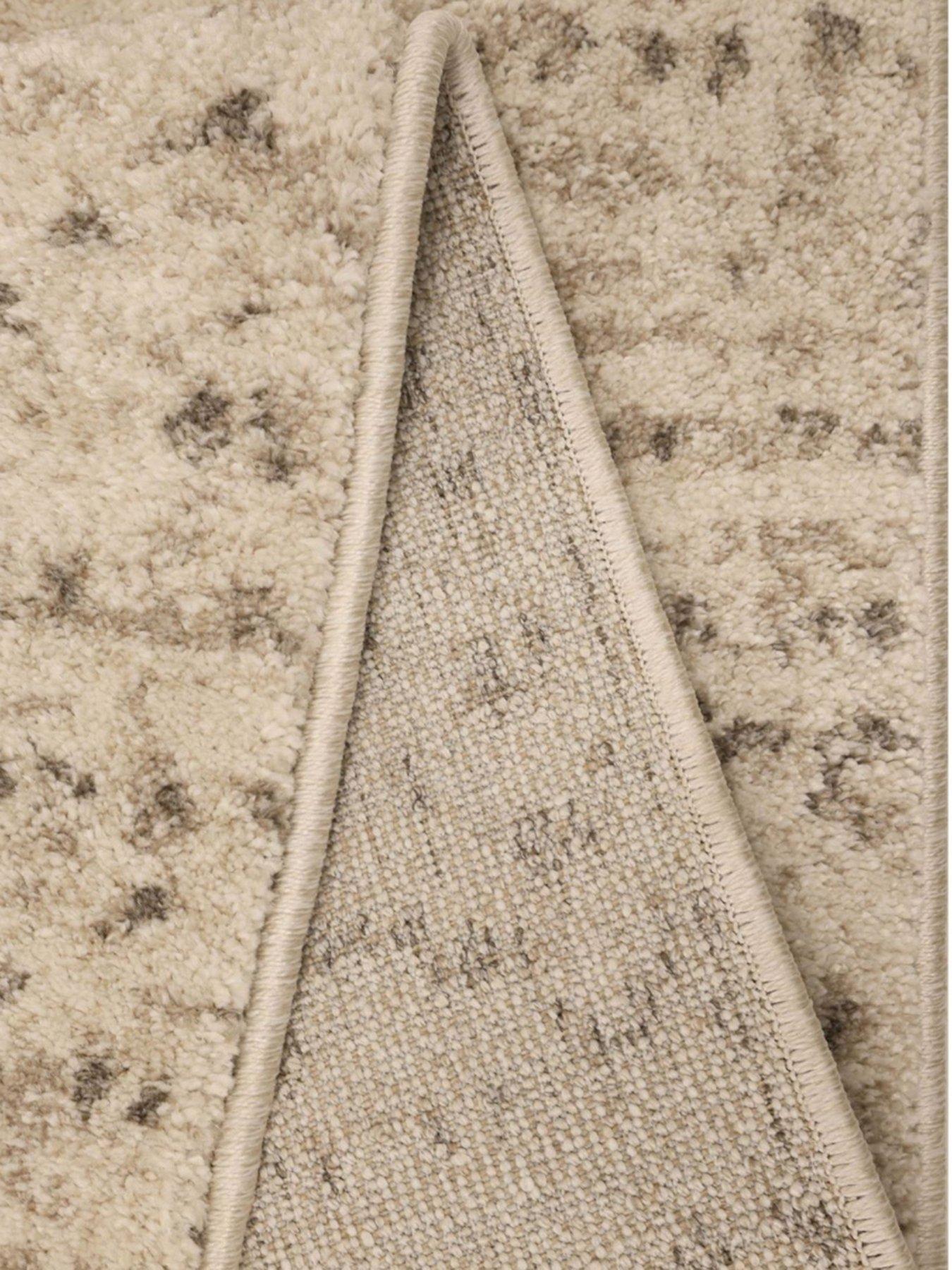 Image 3 of 4 of The Very Collection Freya Patterned Natural Runner 80X200cm