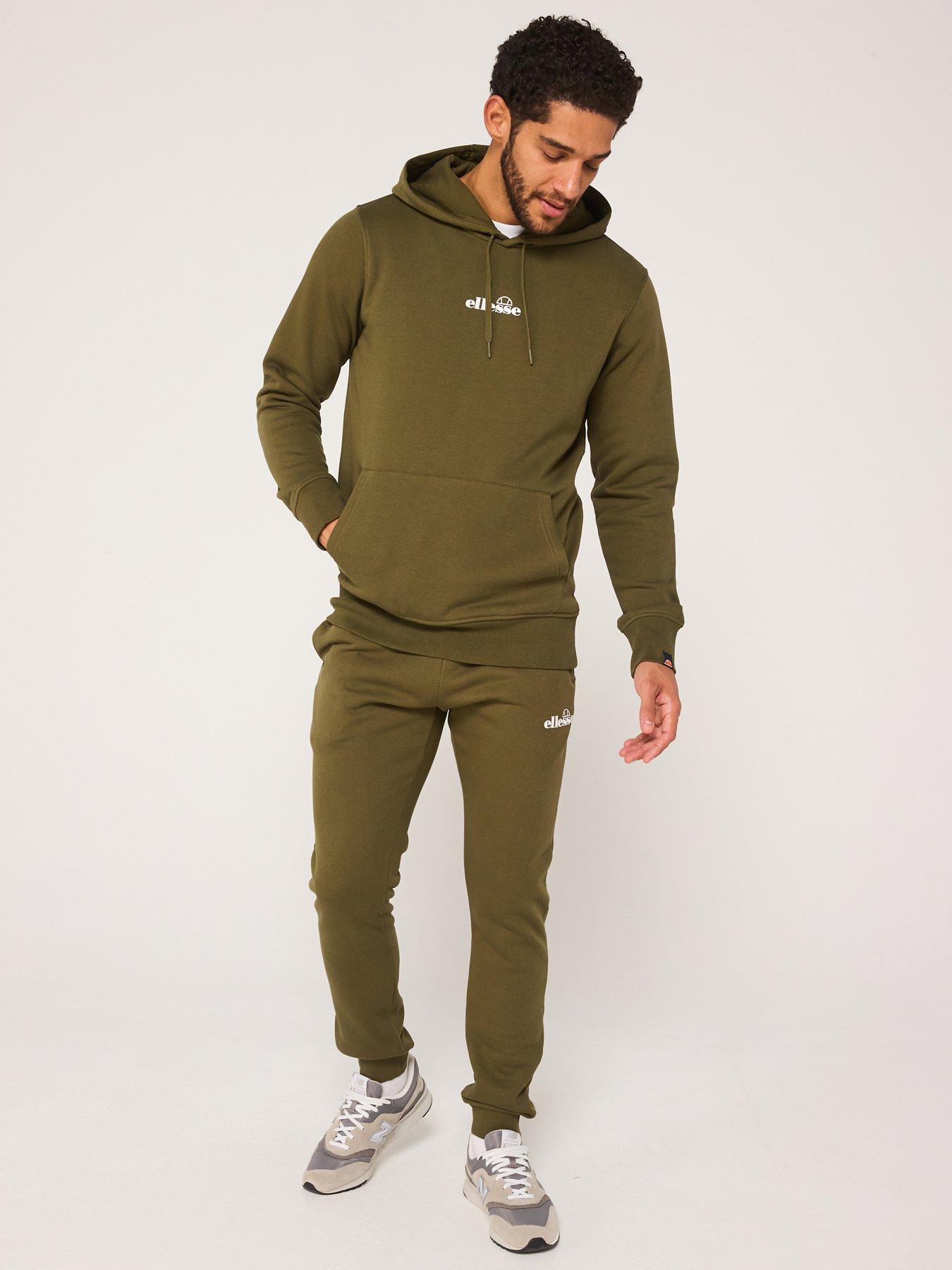 Ellesse Mens Very Exclusive Sucre Tracksuit Khaki Very
