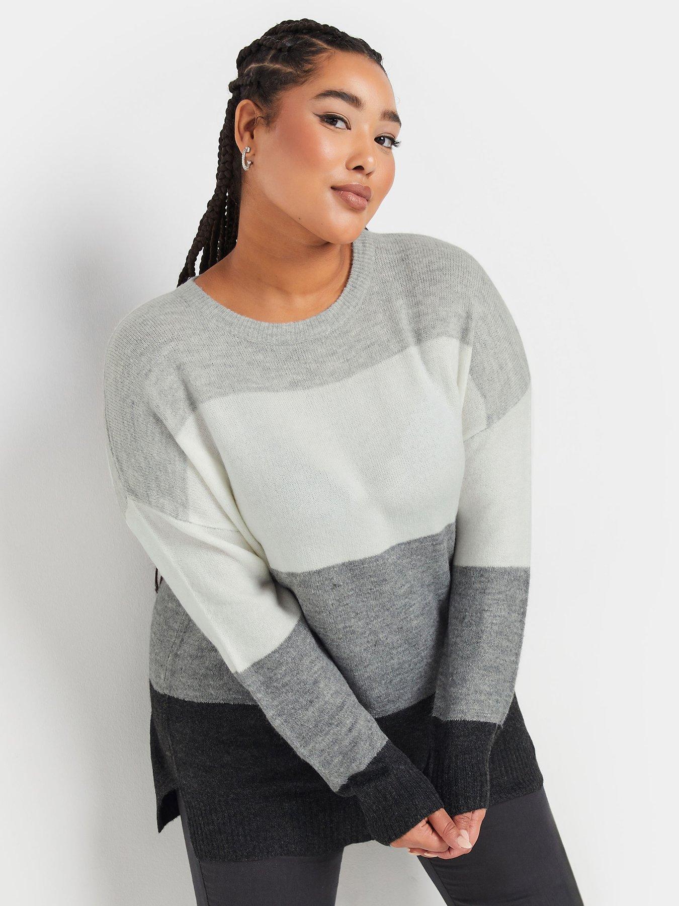 undefined Curve Colourblock Jumper