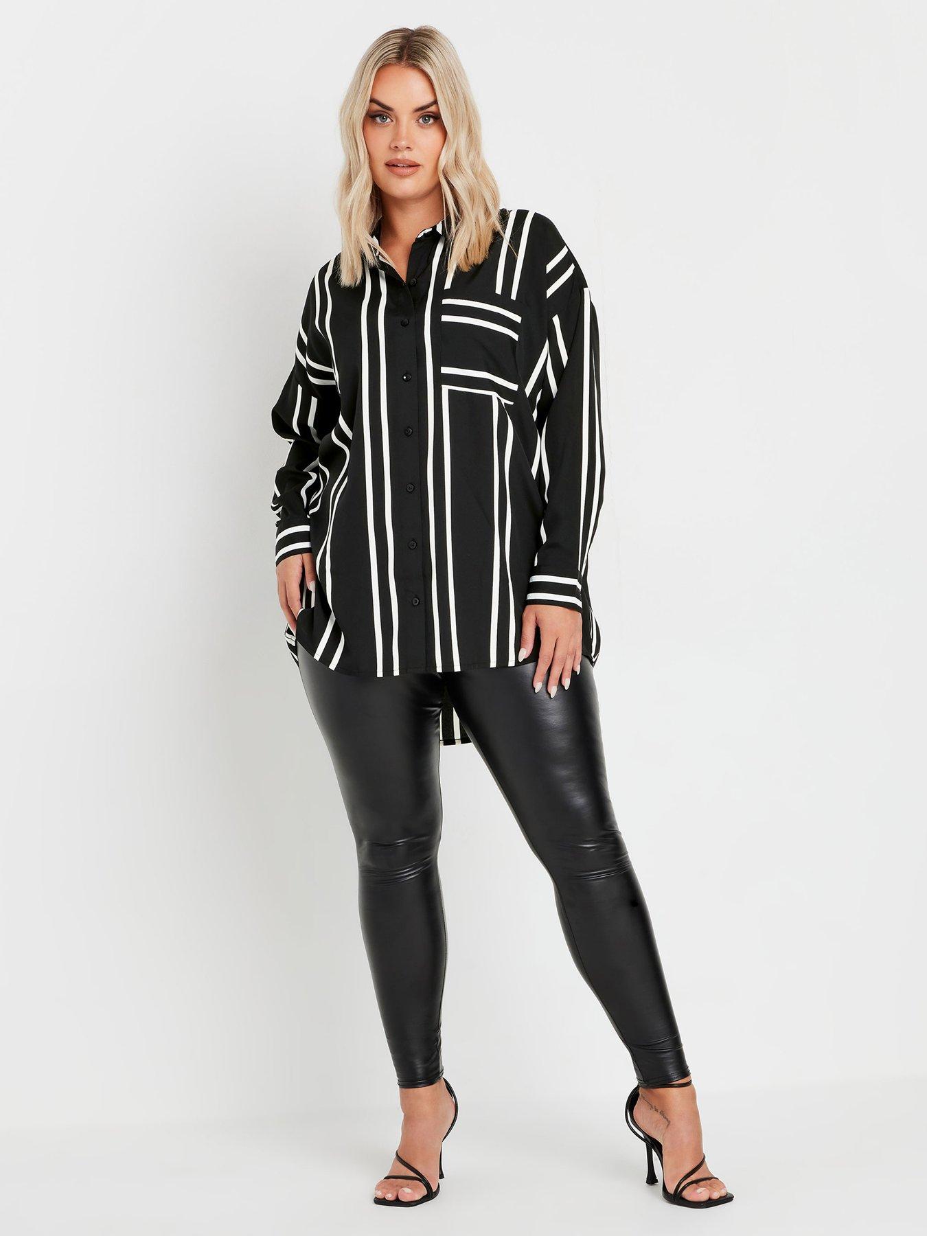 Image 3 of 4 of Yours Curve Oversized Shirt
