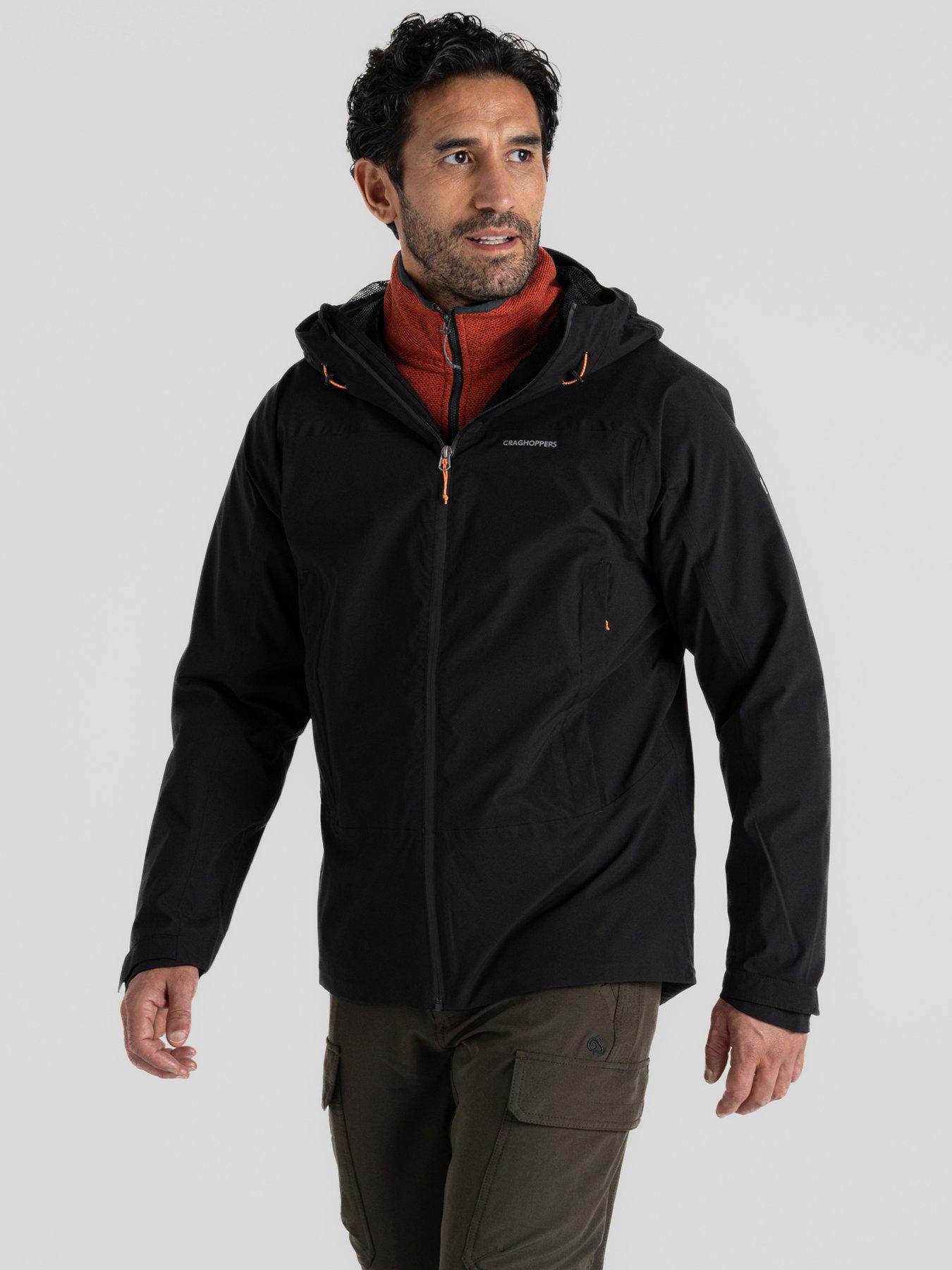 undefined Mens Ponsa Waterproof Jacket - Black
