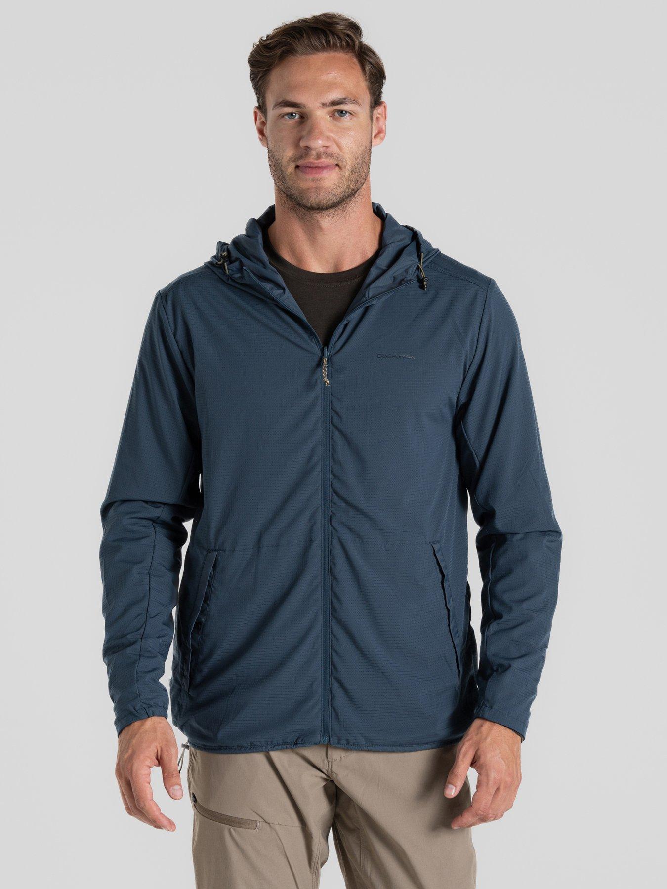 undefined Mens Nosilife Ovis Reversible Jacket -Blue Stone