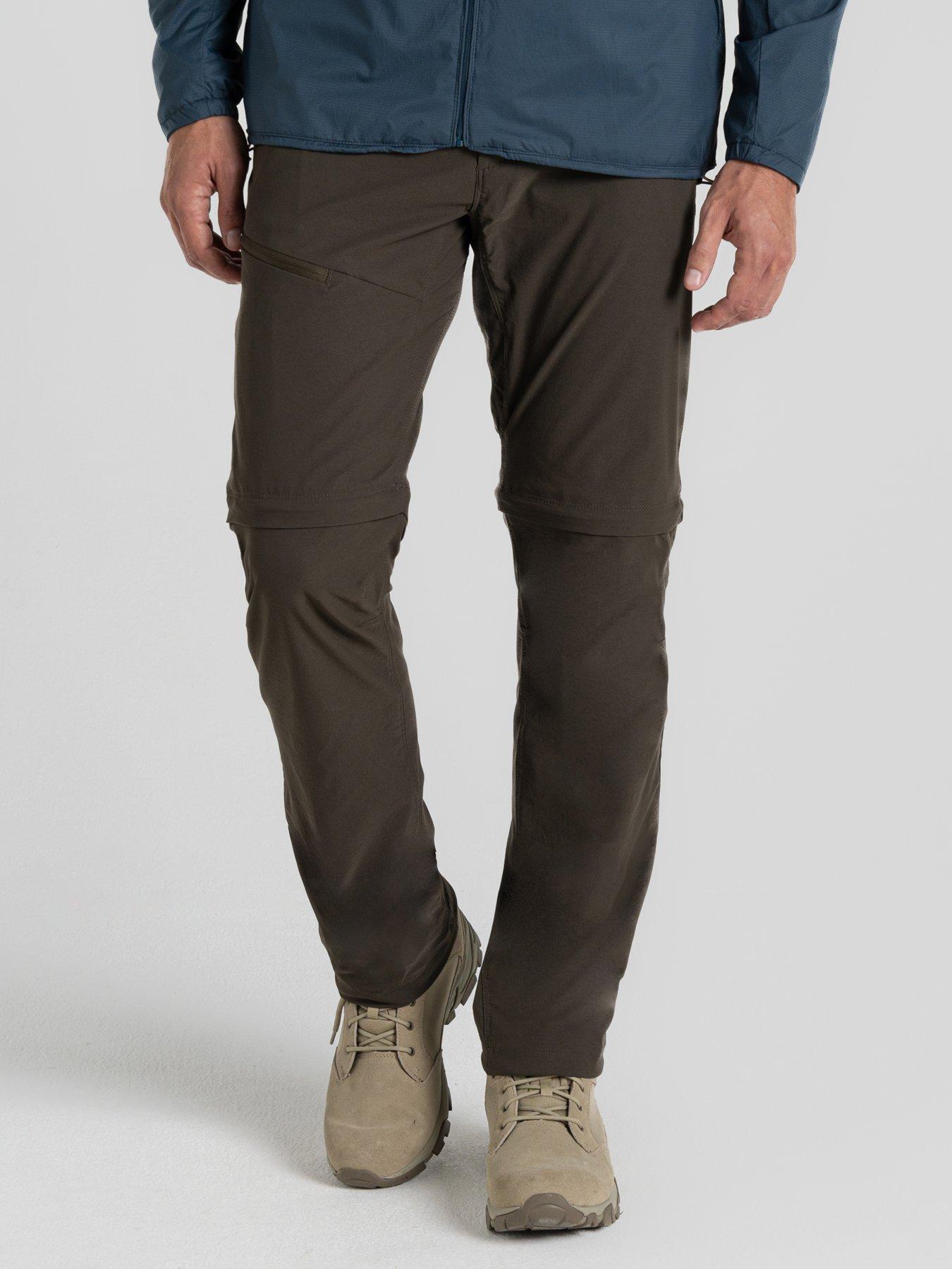 undefined Mens Nosilife Pro Convertible Trousers - Woodland Green