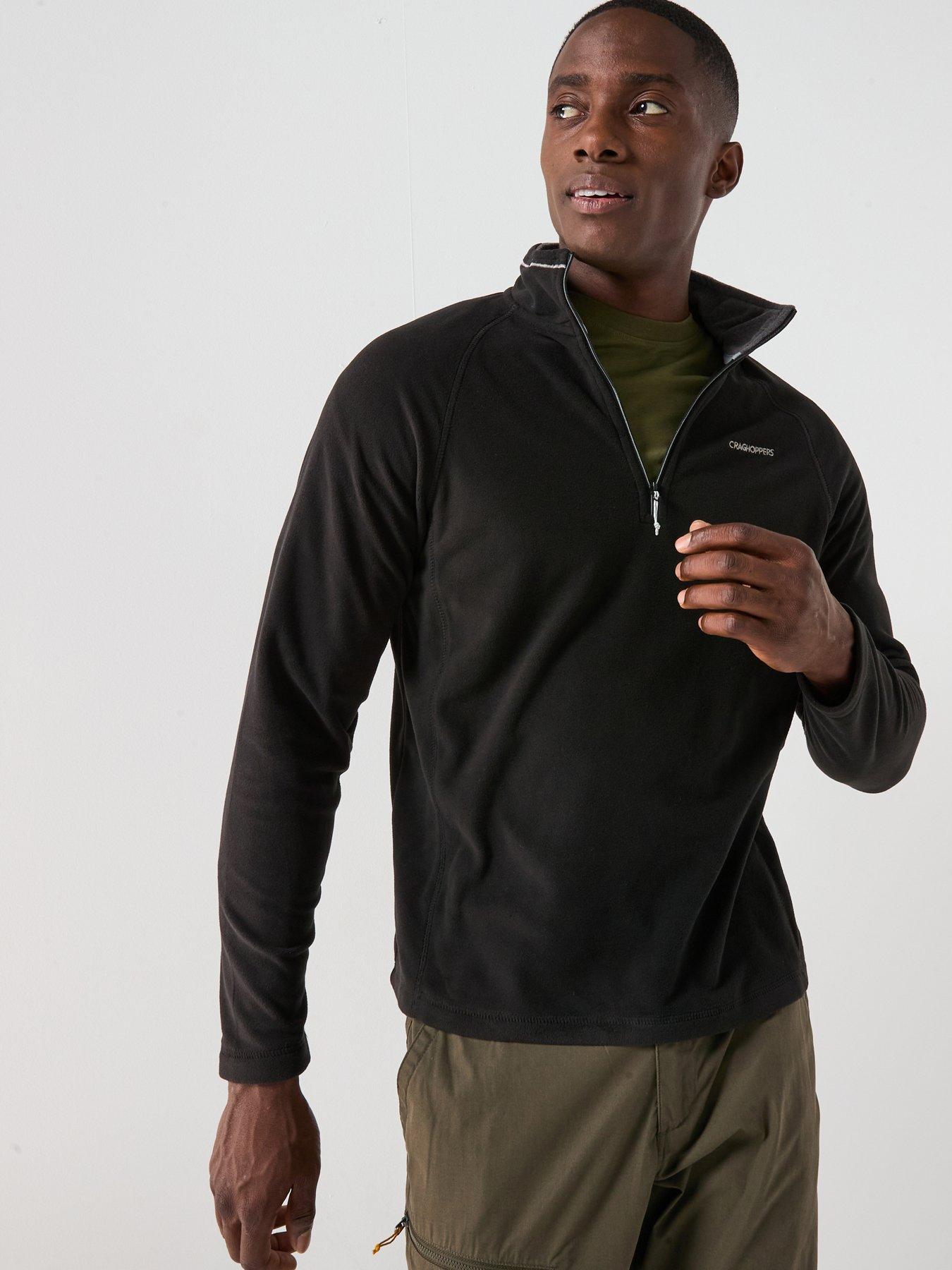 Craghoppers Mens Corey Vi Half Zip Fleece - Black