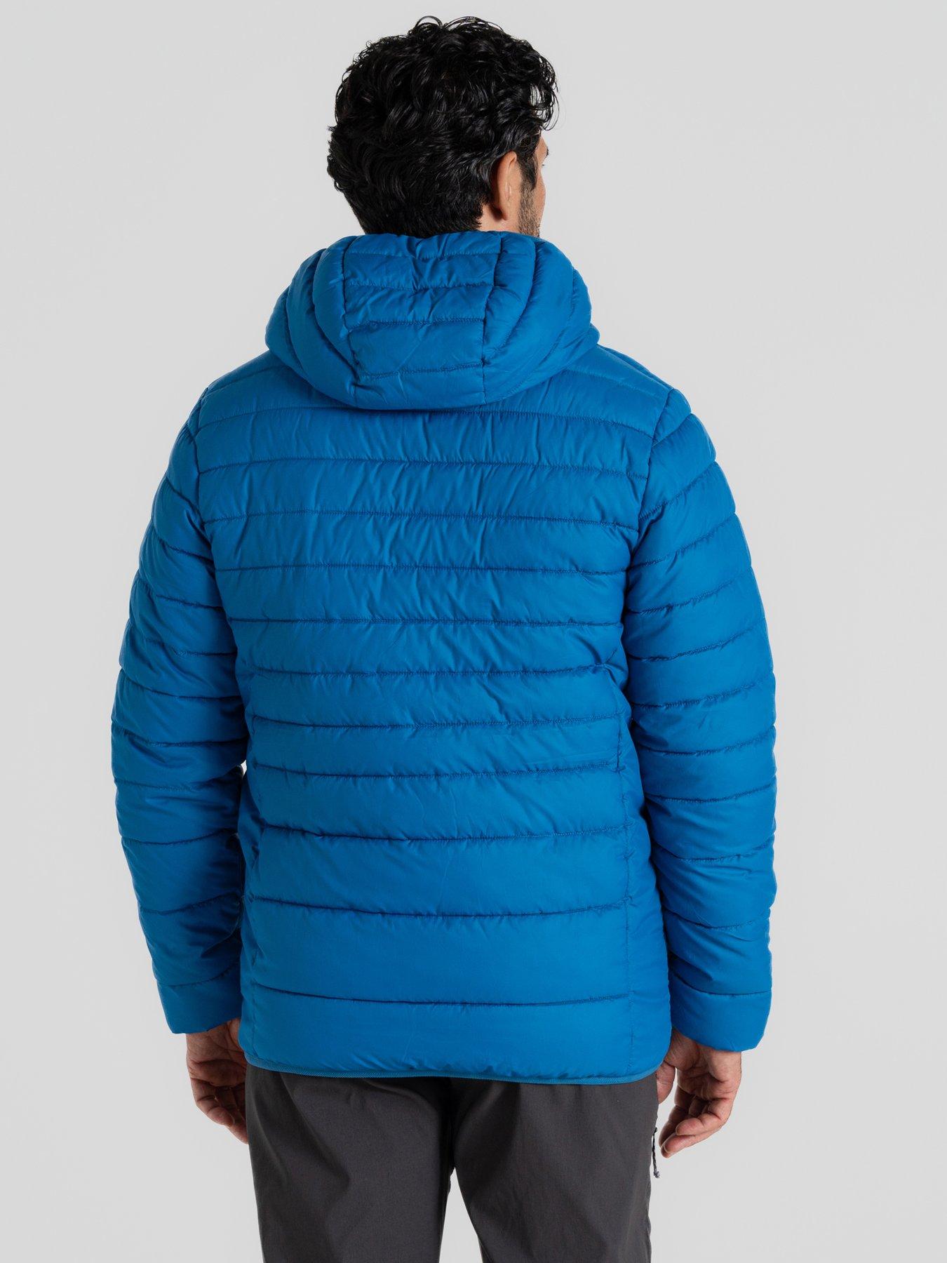 Image 2 of 6 of Craghoppers Mens Compresslite Ix Hooded Insulated Jacket -Fresh Blue