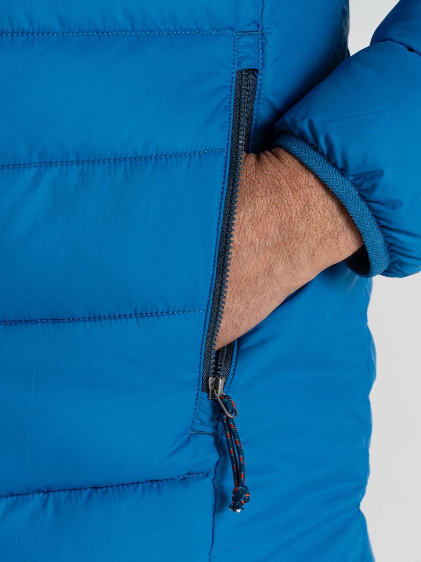 Image 5 of 6 of Craghoppers Mens Compresslite Ix Hooded Insulated Jacket -Fresh Blue