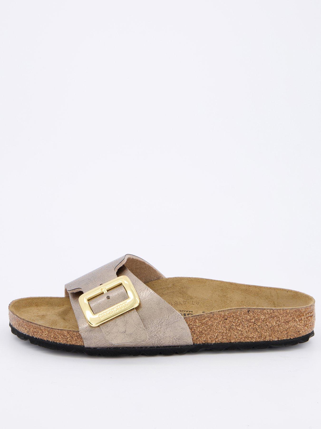 Image of Birkenstock Catalina Cushion Buckle Sandal - Taupe