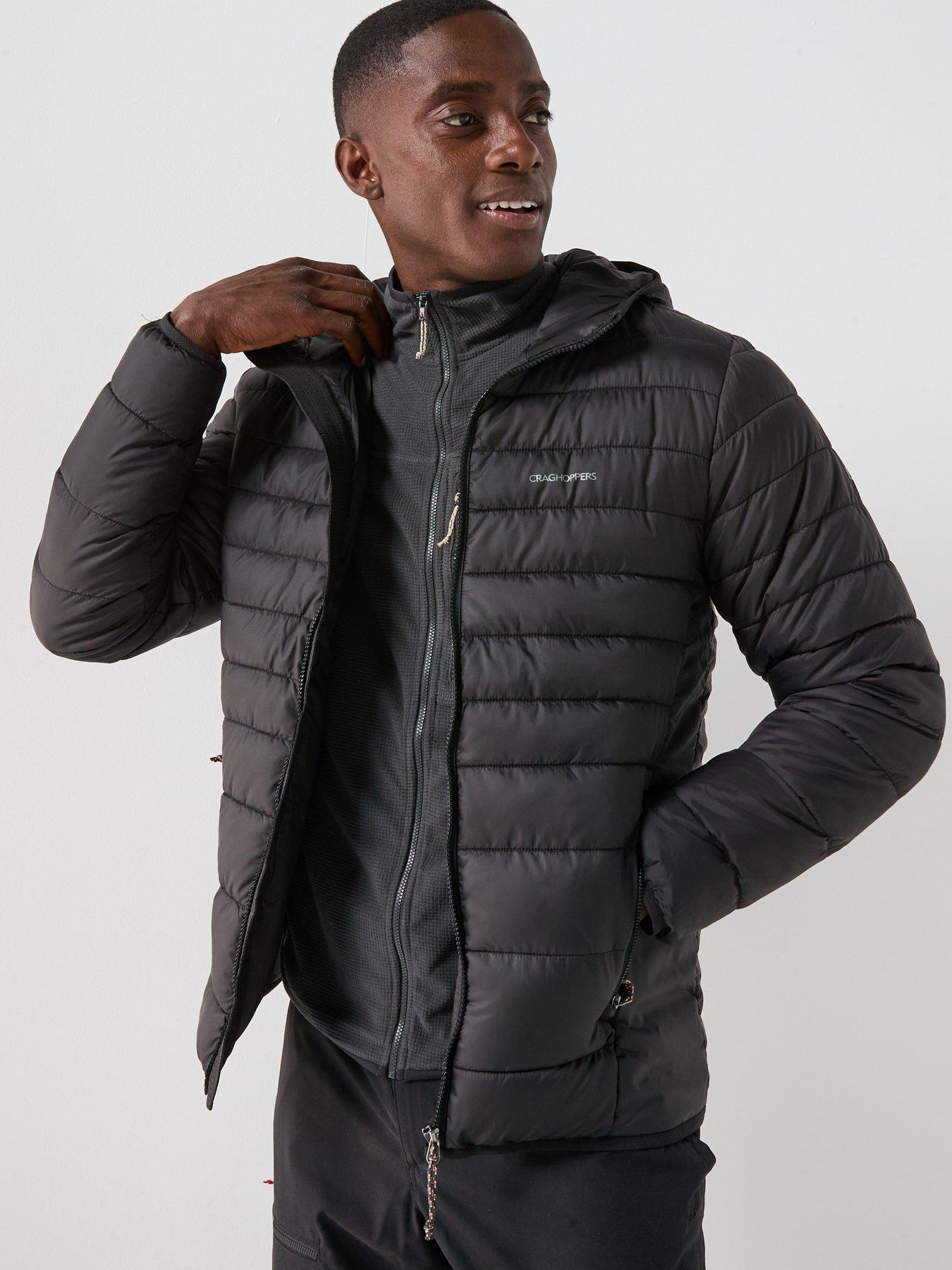 Image 1 of 6 of Craghoppers Mens Compresslite Ix Hooded Insulated Jacket - Black