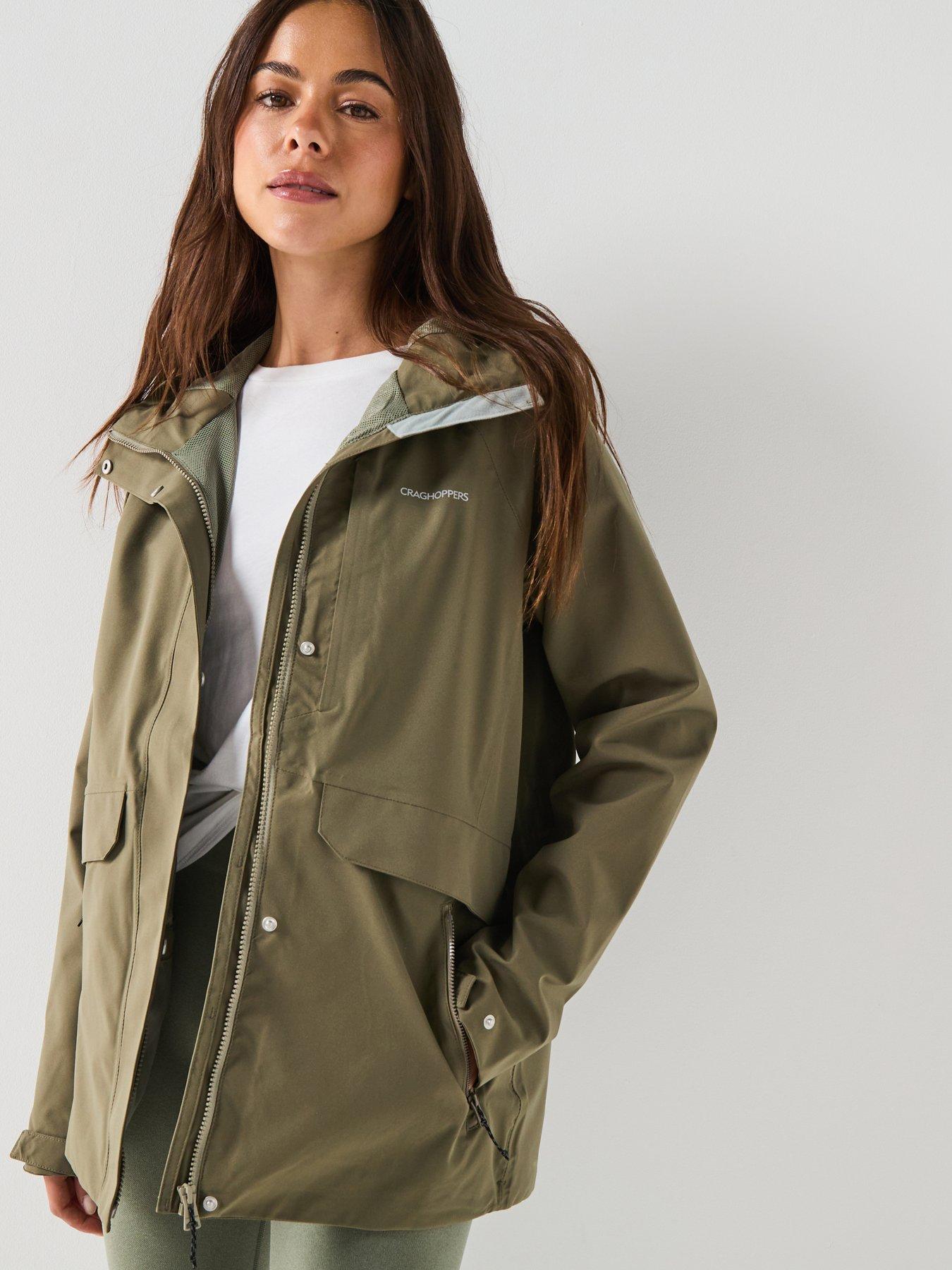Craghoppers Womens Caldbeck Ii Waterproof Jacket - Wild Olive