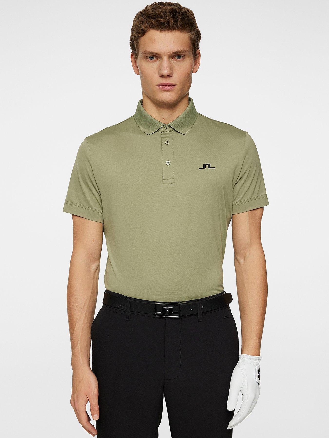 undefined Mens Golf Bridge Polo - Green