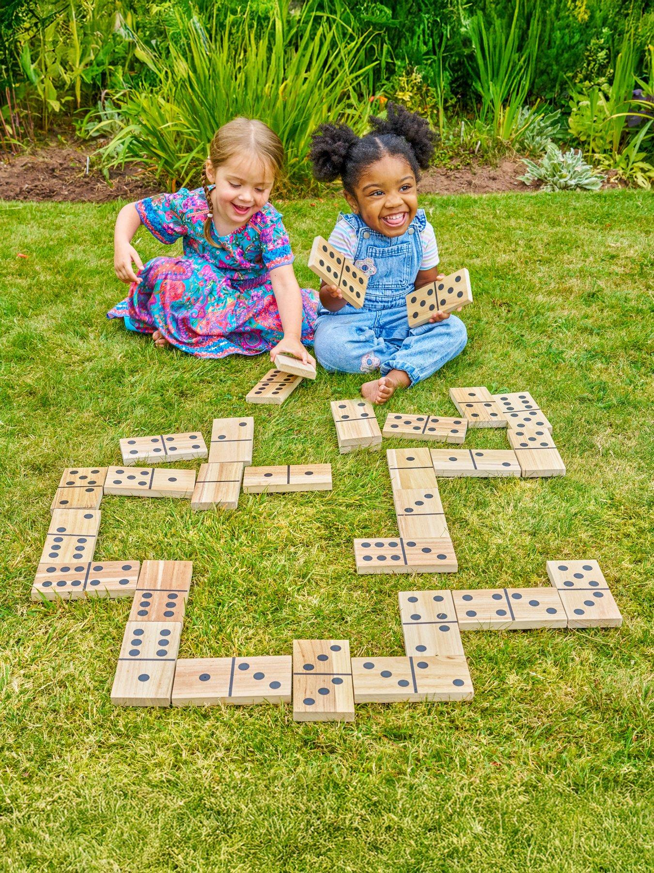 TP Wooden Giant Dominoes Set