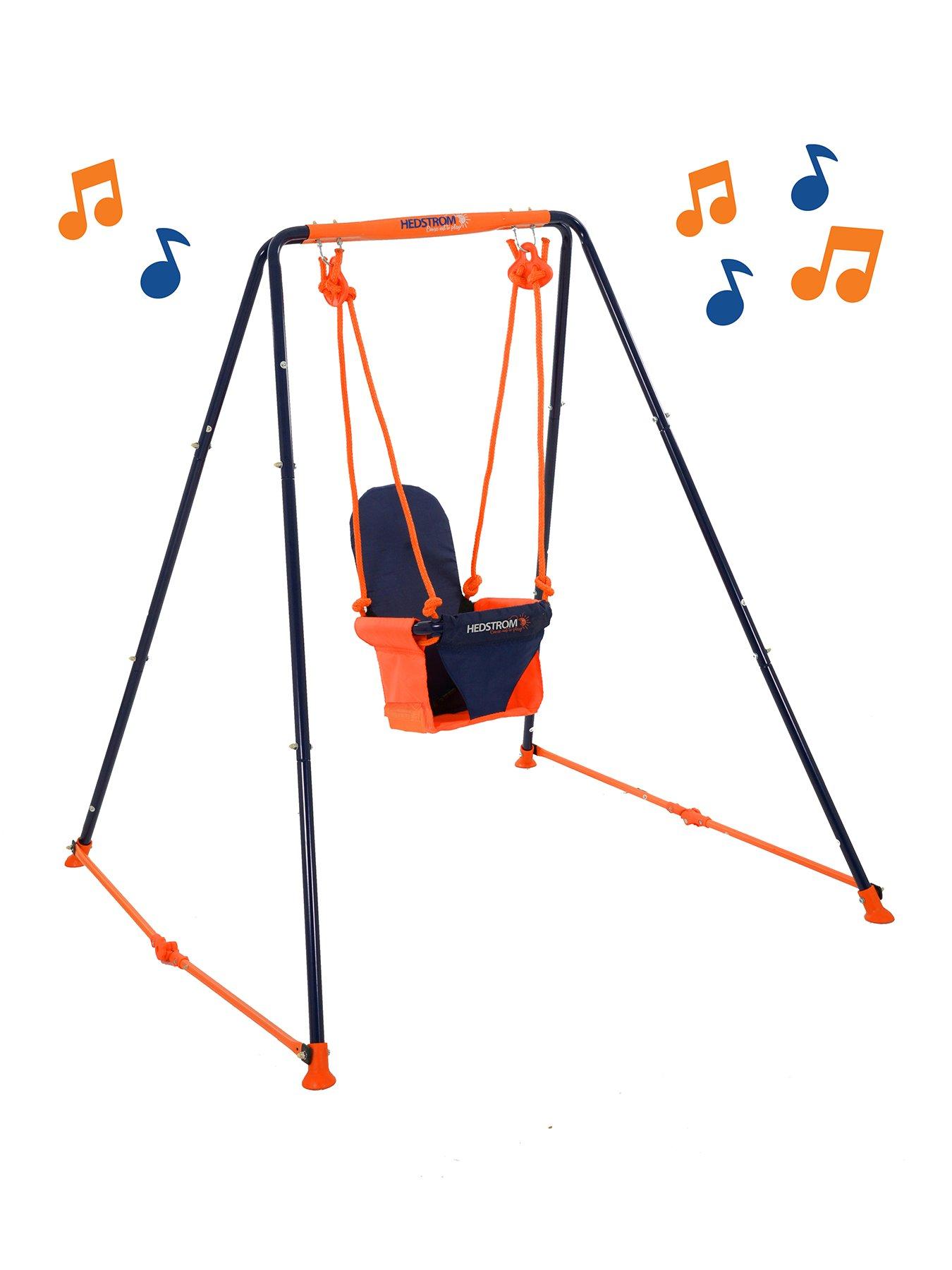 undefined Fast Folding Musical Toddler Swing