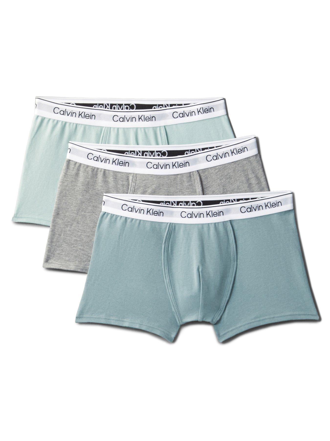 undefined Boys 3 Pack Modern Cotton Trunk - Multi