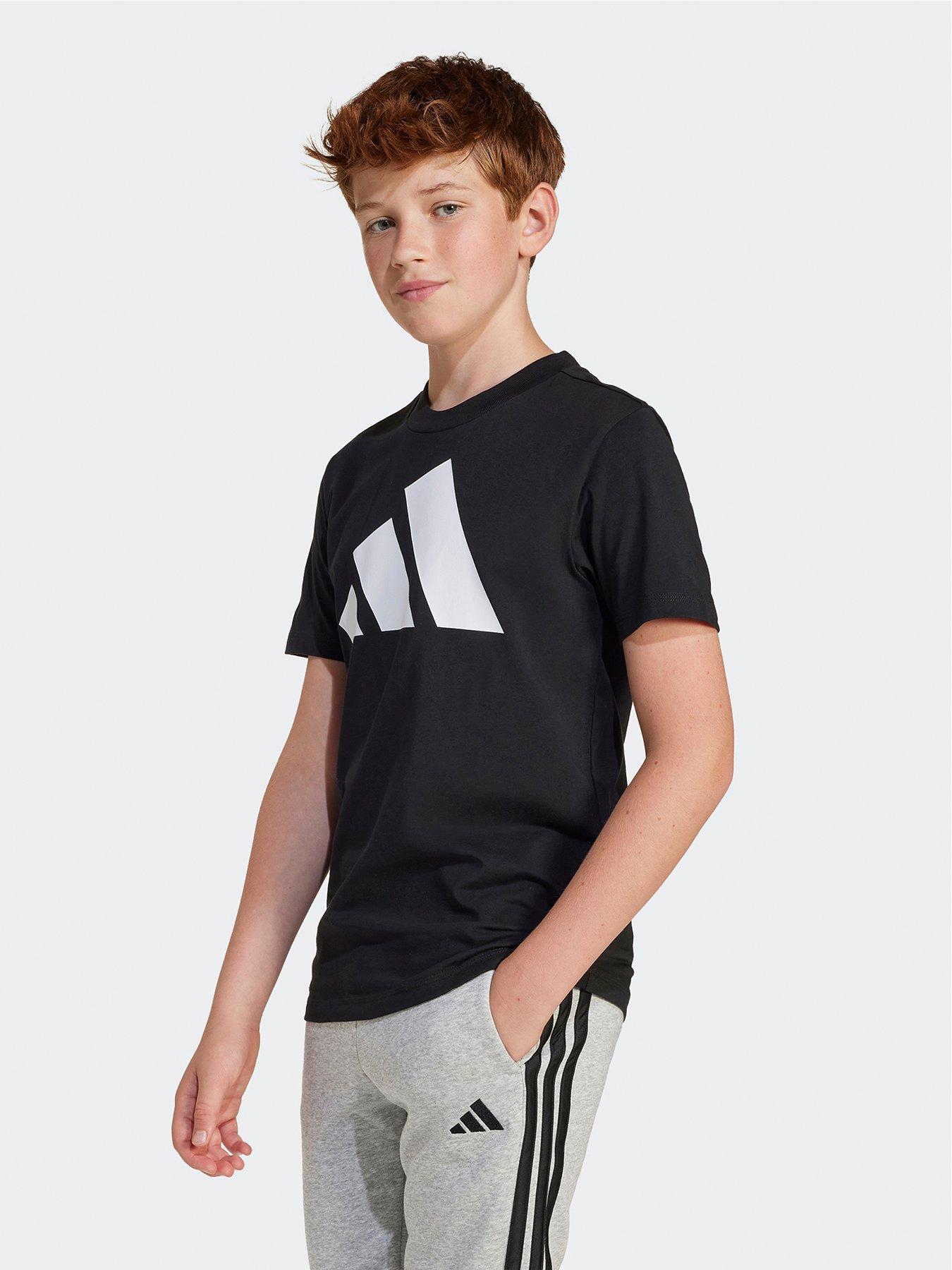 adidas Sportswear Junior Boys Essentials T-Shirt - Black