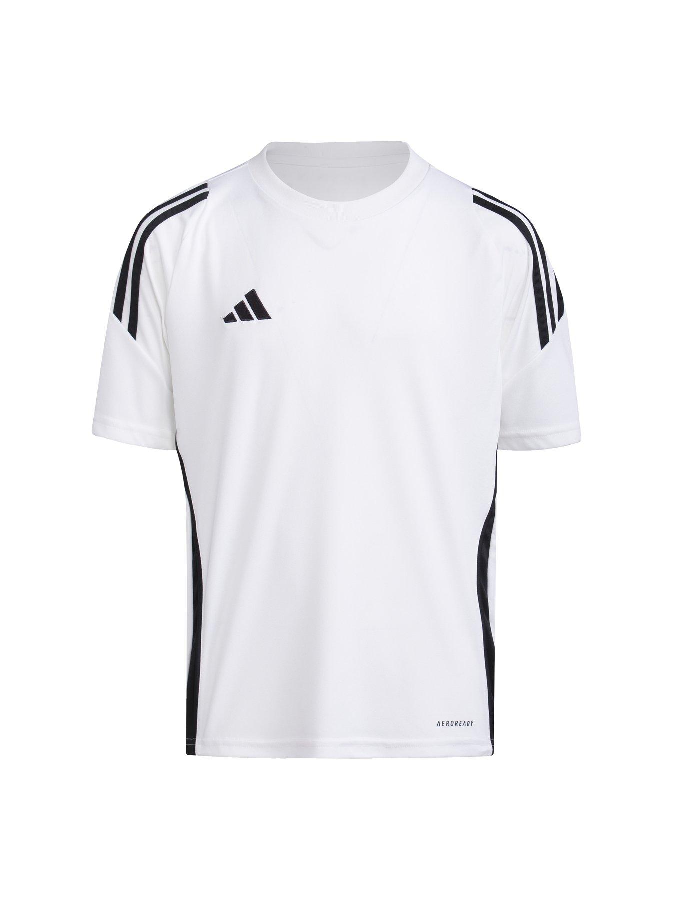 undefined Youth Tiro 24 Tee - White/Black