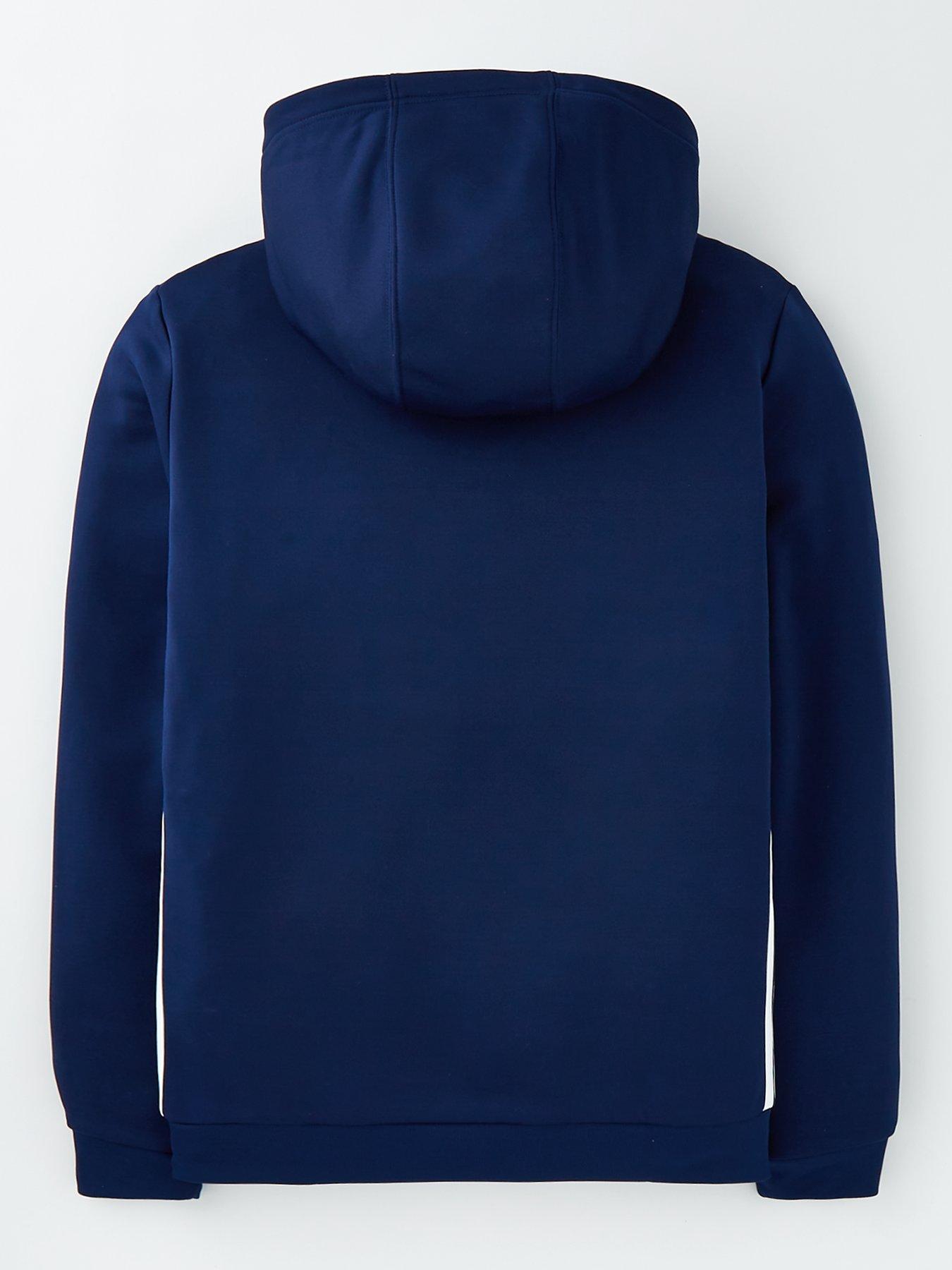 Image 2 of 4 of adidas Youth Tiro Essentials Sw Hoody - Navy/red