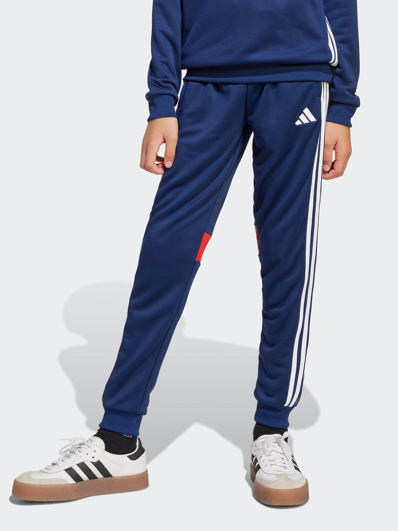 undefined Youth Tiro Essentials Sweat Pant - Navy