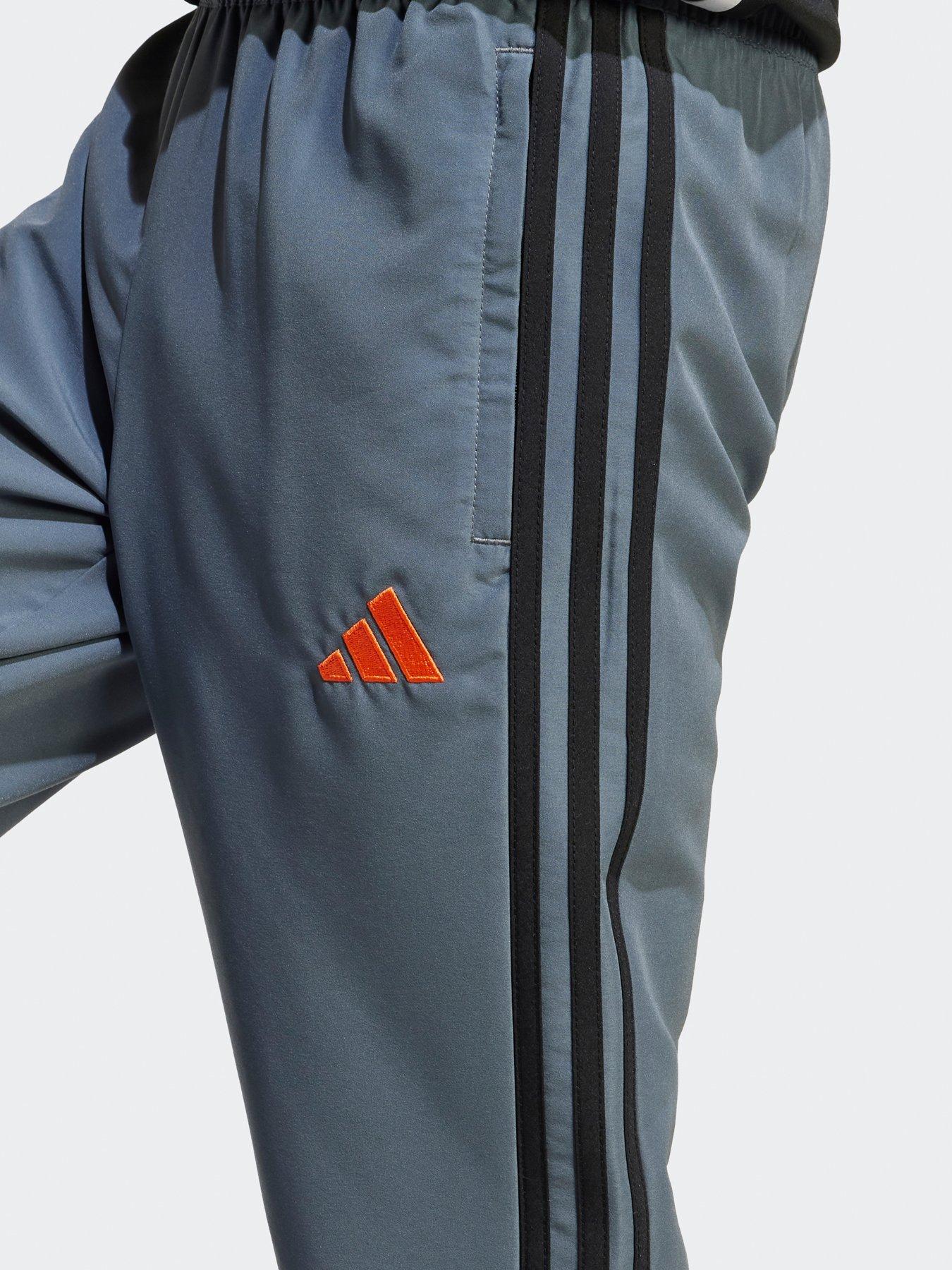Image 4 of 6 of adidas Youth Tiro Essentials Woven Pant - Grey