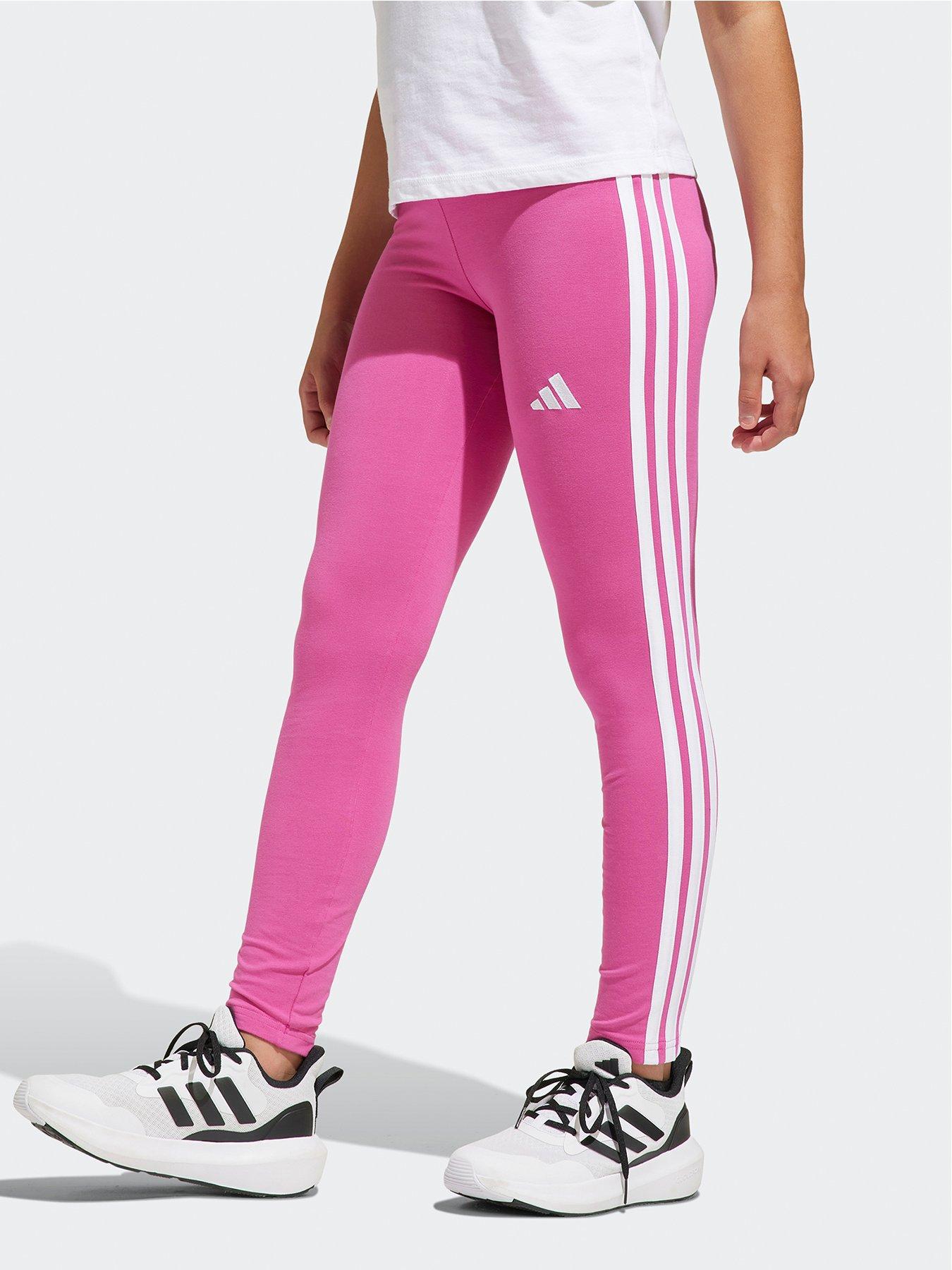 undefined Junior Girls Essentials Leggings  - Pink