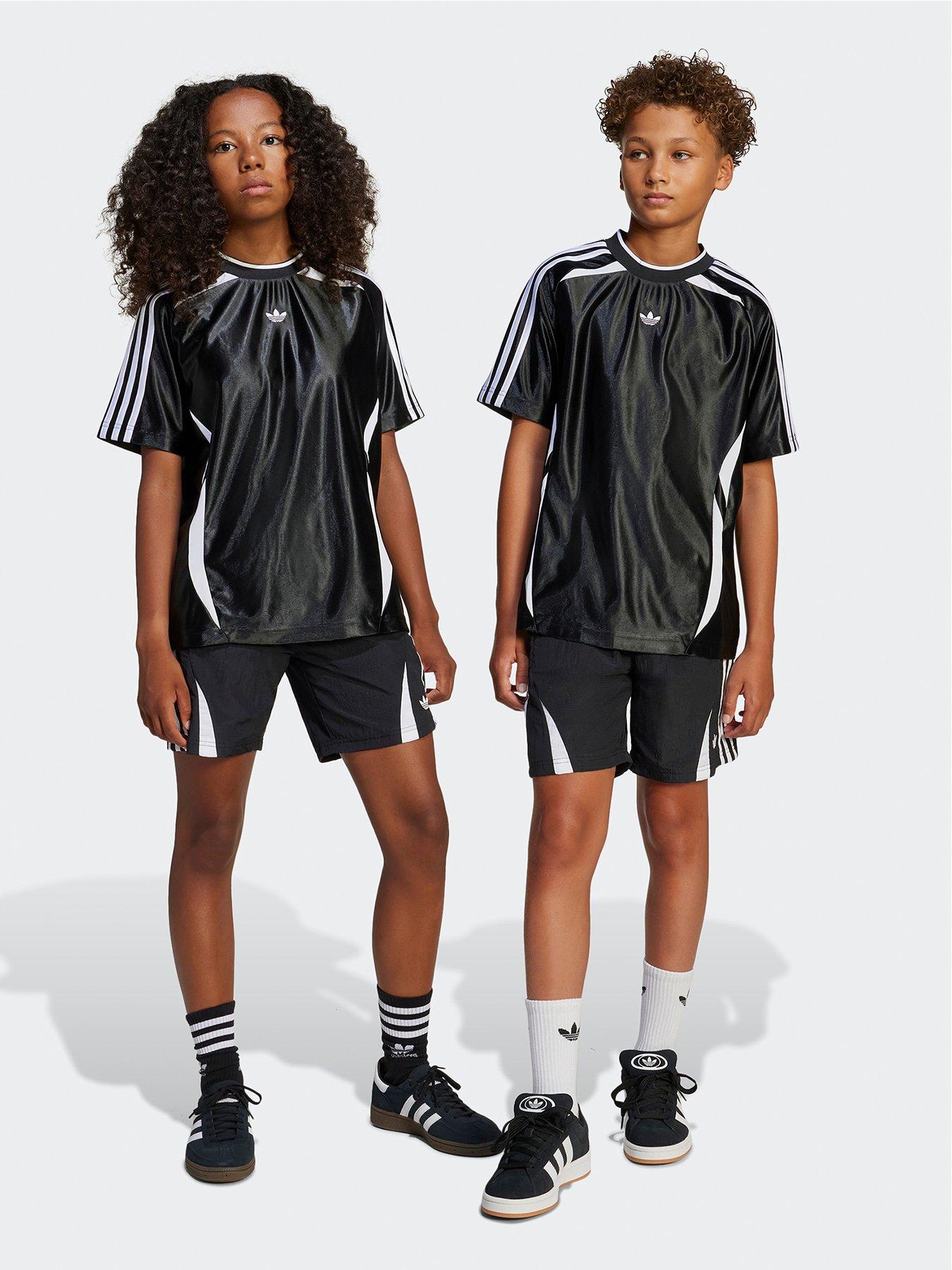 undefined Junior Boys Teamgeist Shorts  - Black