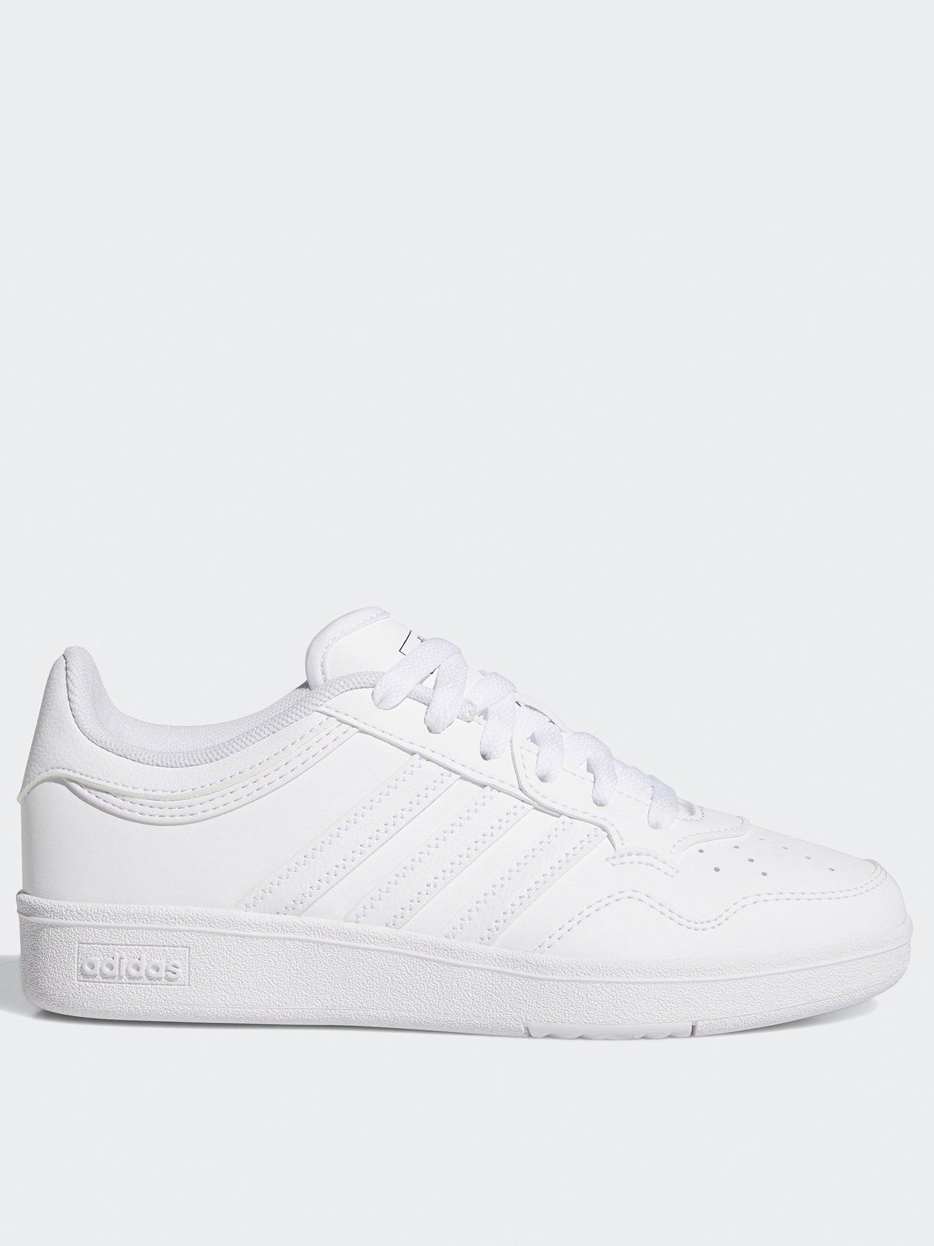 Image 1 of 7 of adidas Sportswear Junior Unisex Hoops 4.0 Shoes Kids - White