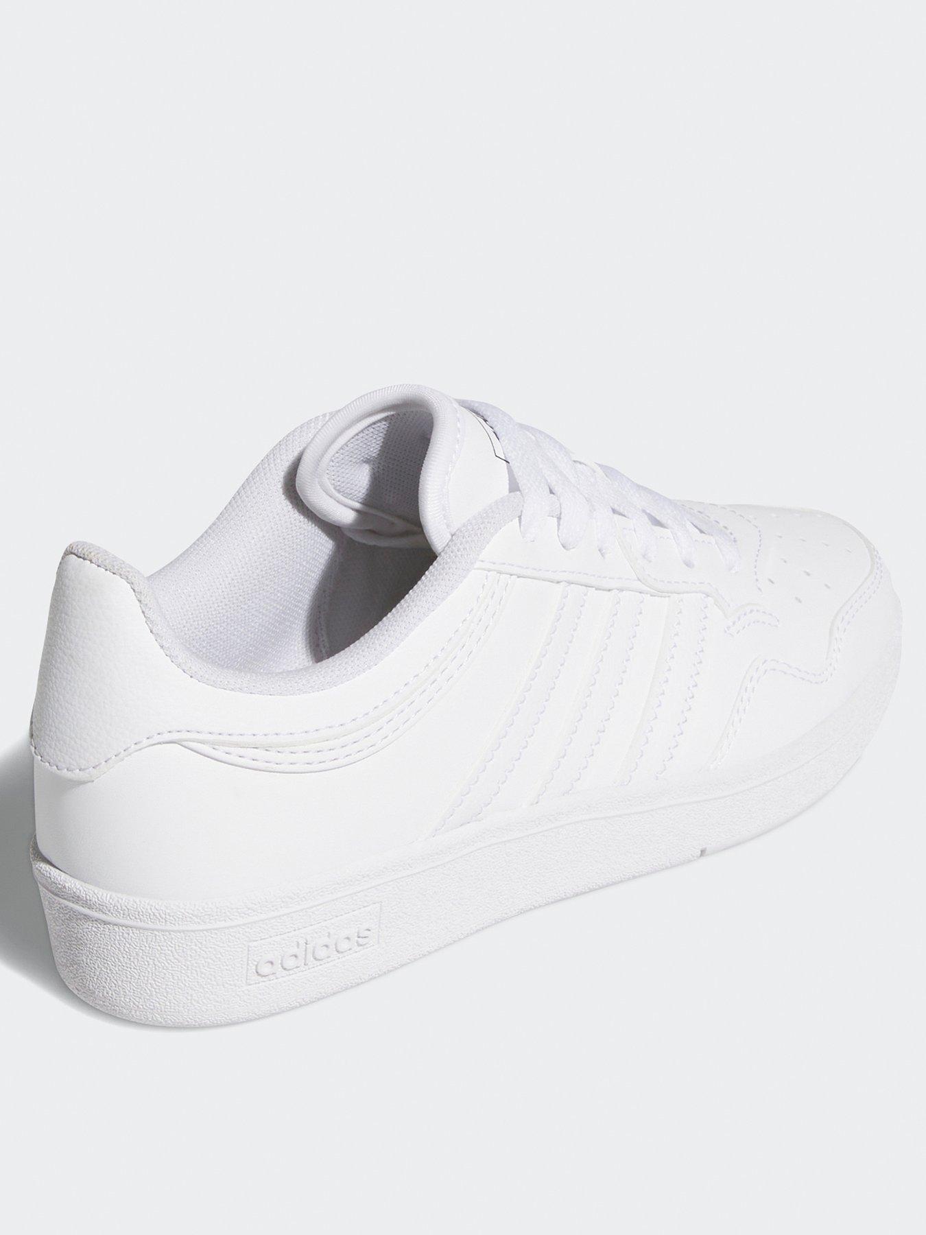 Image 3 of 7 of adidas Sportswear Junior Unisex Hoops 4.0 Shoes Kids - White