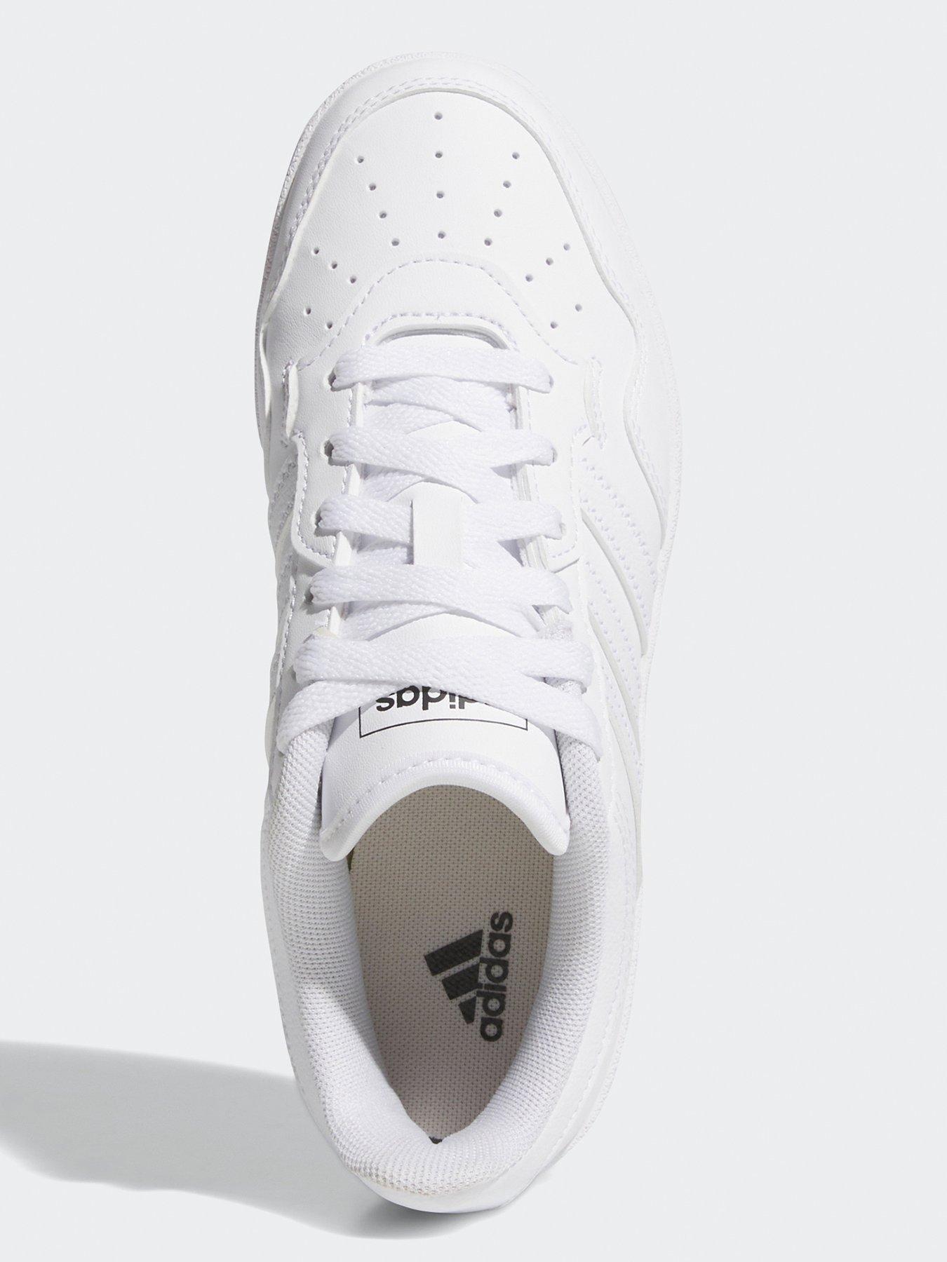 Image 4 of 7 of adidas Sportswear Junior Unisex Hoops 4.0 Shoes Kids - White