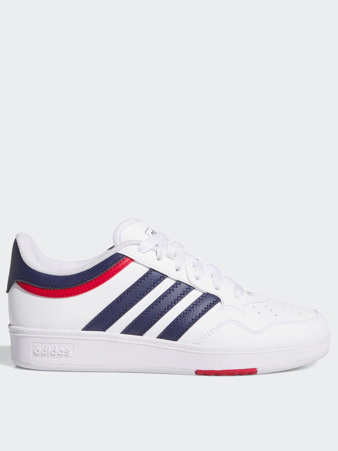 undefined Junior Unisex Hoops 4.0 Shoes Kids - White