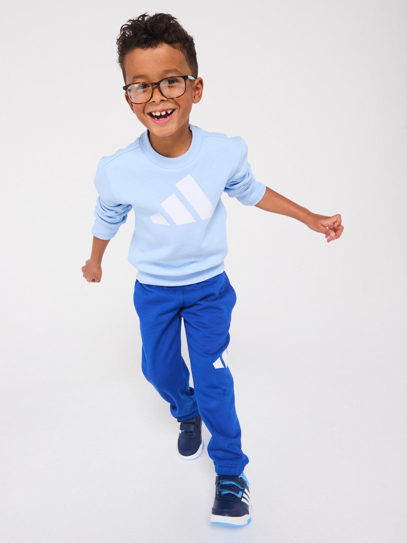 Image 1 of 6 of adidas Sportswear Kids Unisex Essentials Tracksuit - Blue