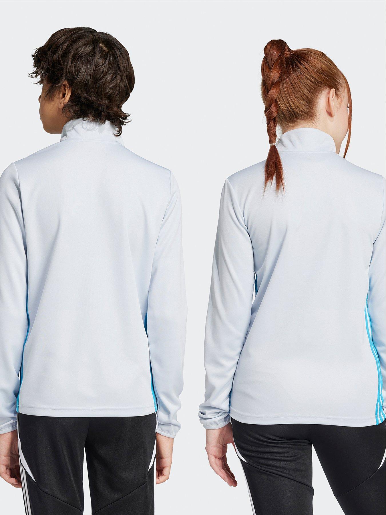 Image 3 of 5 of adidas Youth Tiro Essential Training Top -/Blue - Grey