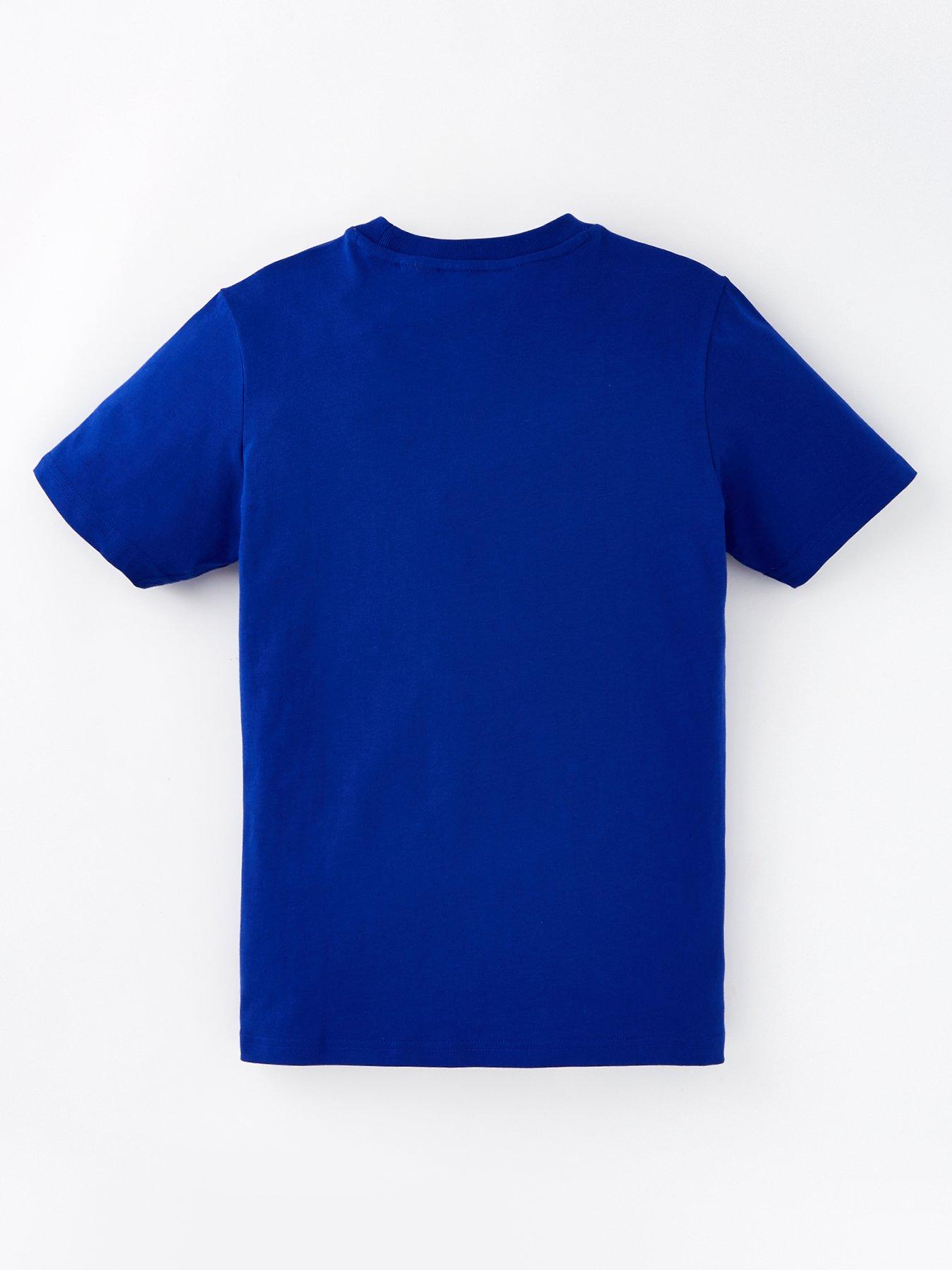 Image 2 of 4 of adidas Junior Messi Name And Number Tee -blue