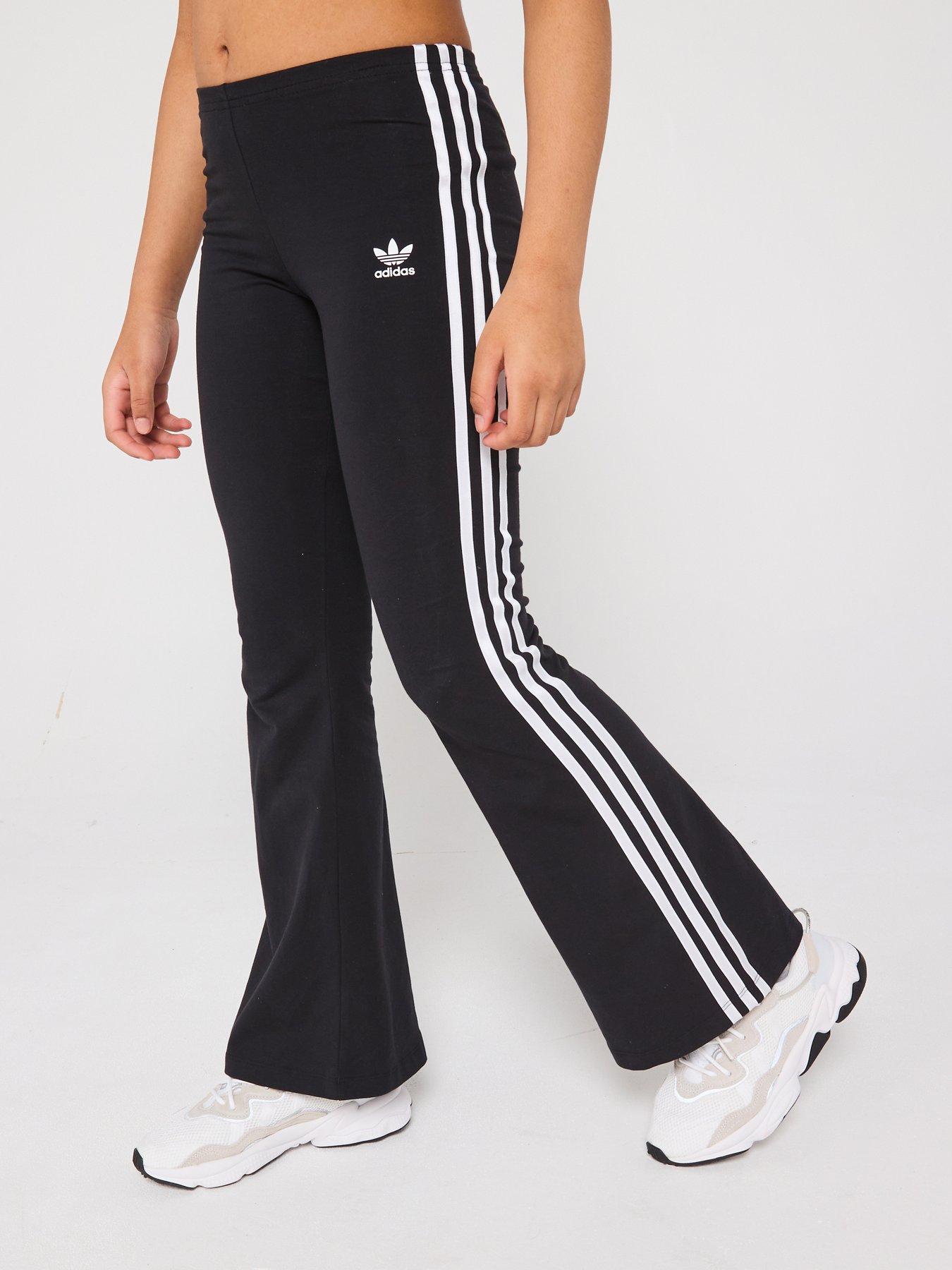 undefined Junior Girls Adicolor Leggings  - Black