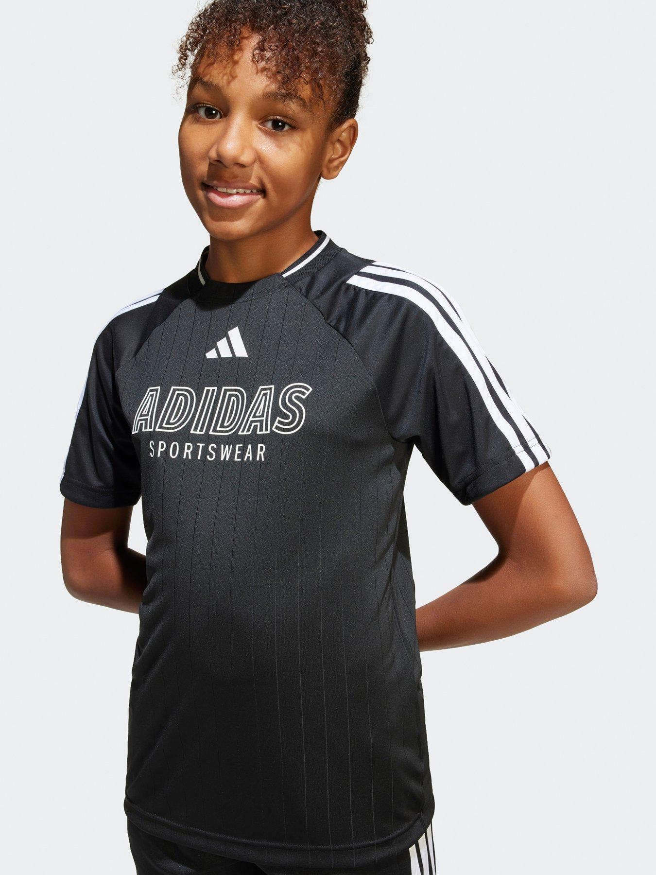 Image 5 of 5 of adidas Sportswear Junior Boys House of Tiro T-Shirt - Black