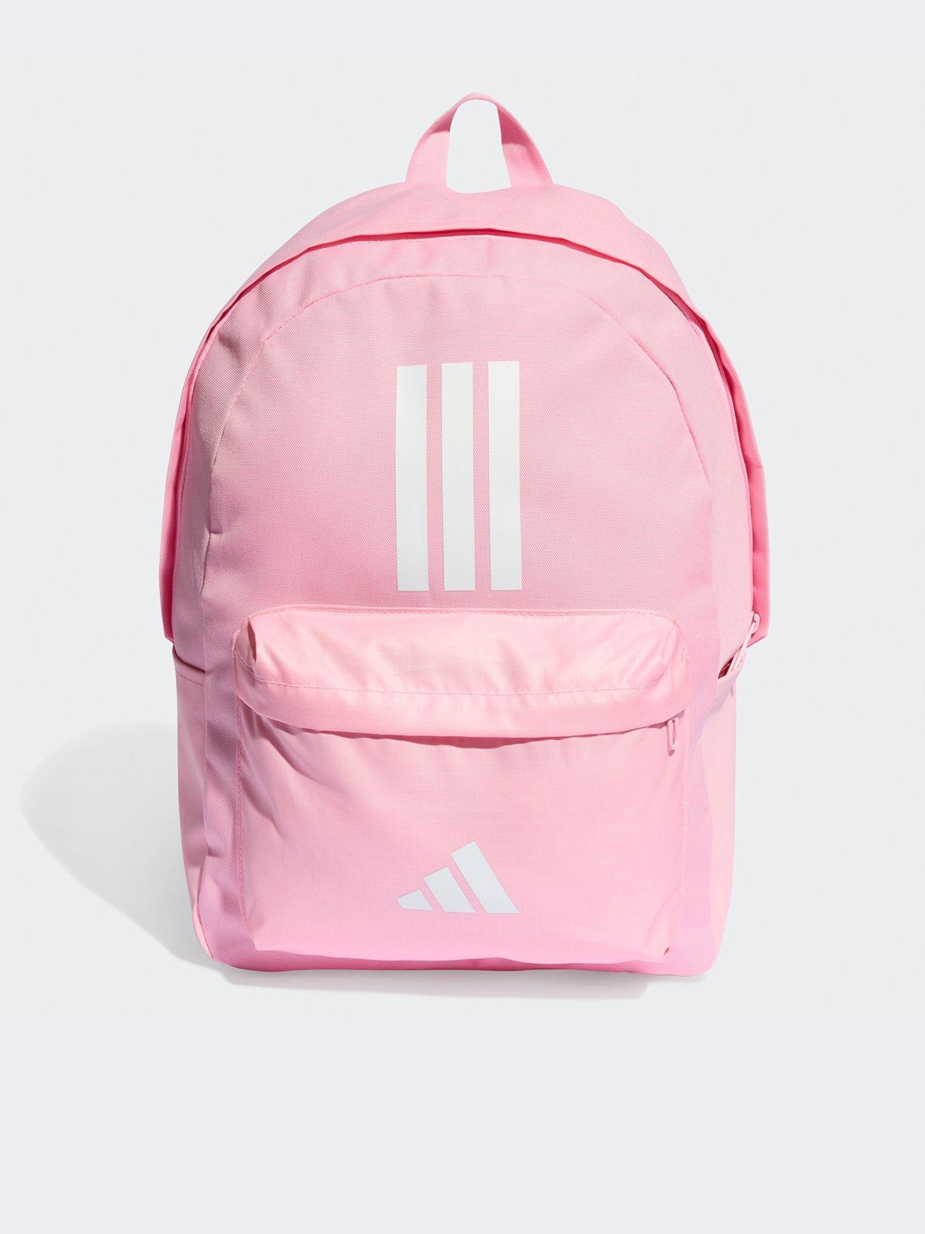 undefined Classic Back-to-School 3-Stripes Backpack - Pink
