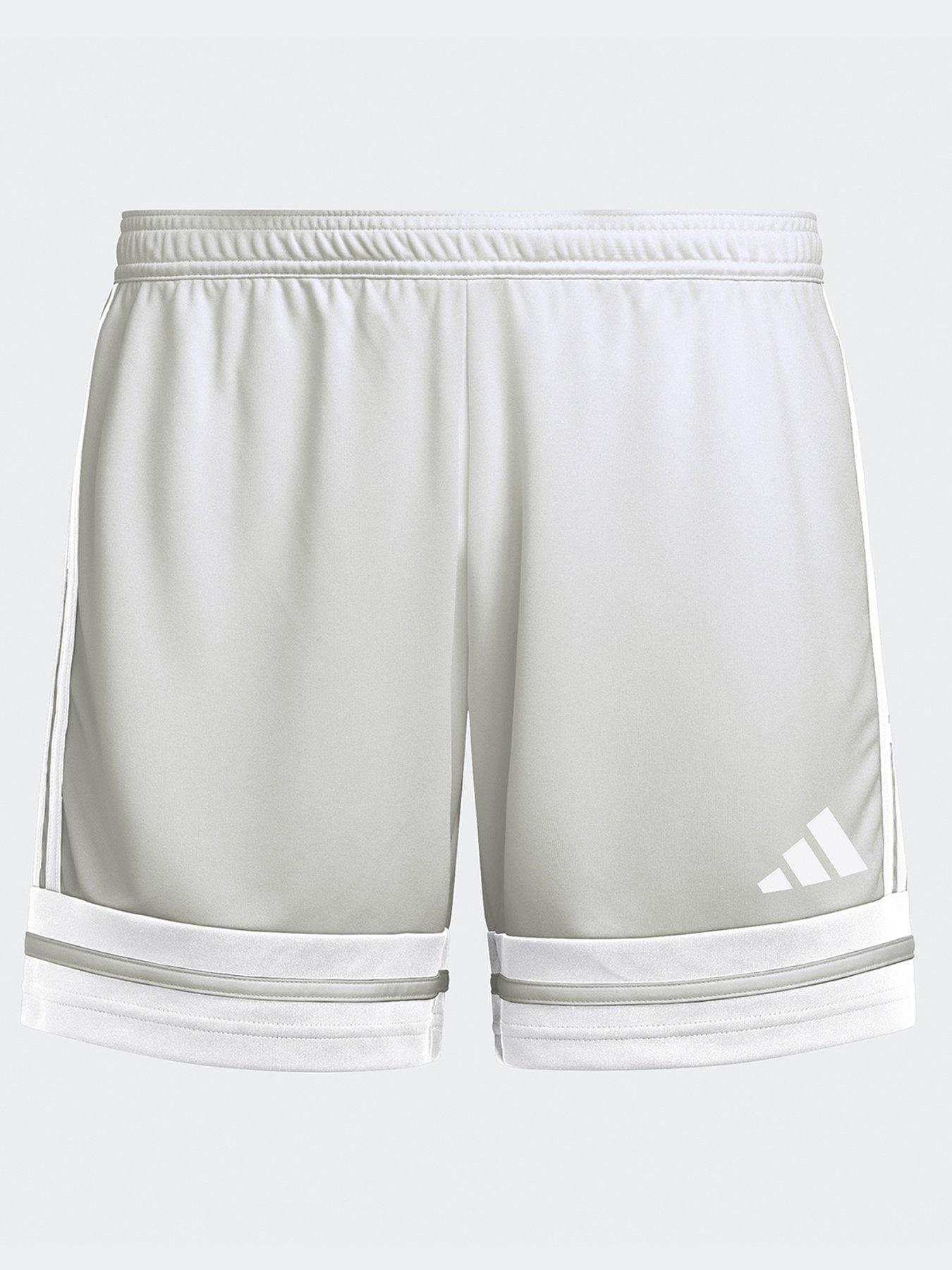 adidas Junior Squadra 25 Short, Tmlggr/Tmlggr/White, Size 11-12 Years
