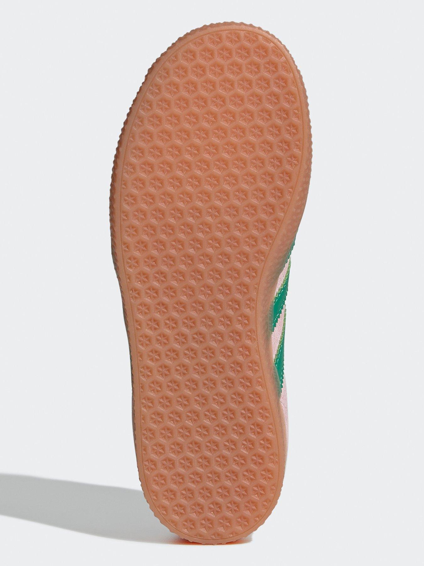 Image 5 of 8 of adidas Originals Kids Unisex Gazelle Comfort Closure Elastic Lace Shoes Kids - Pink