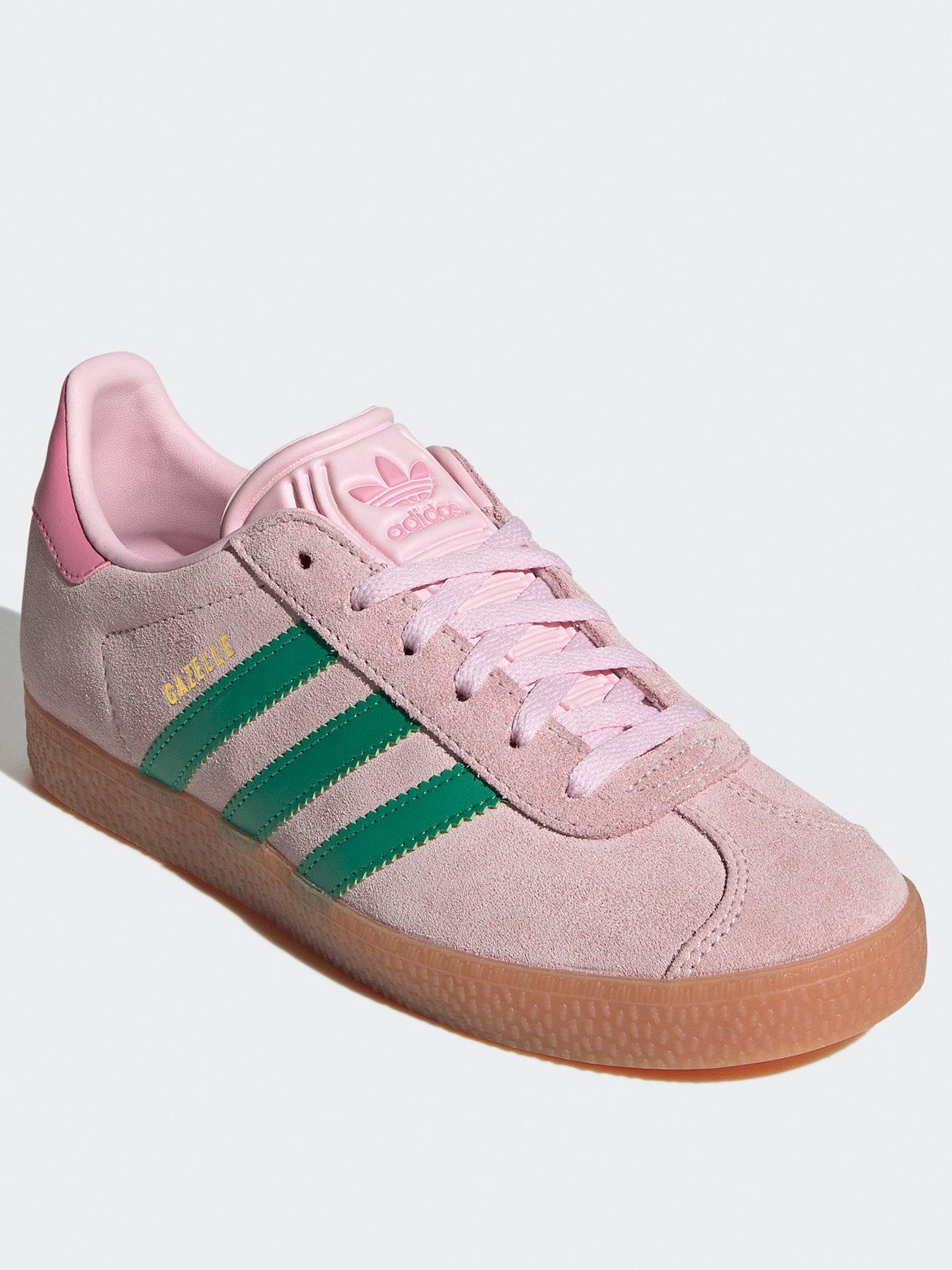 adidas Originals Junior Unisex Gazelle Shoes Kids Pink Very