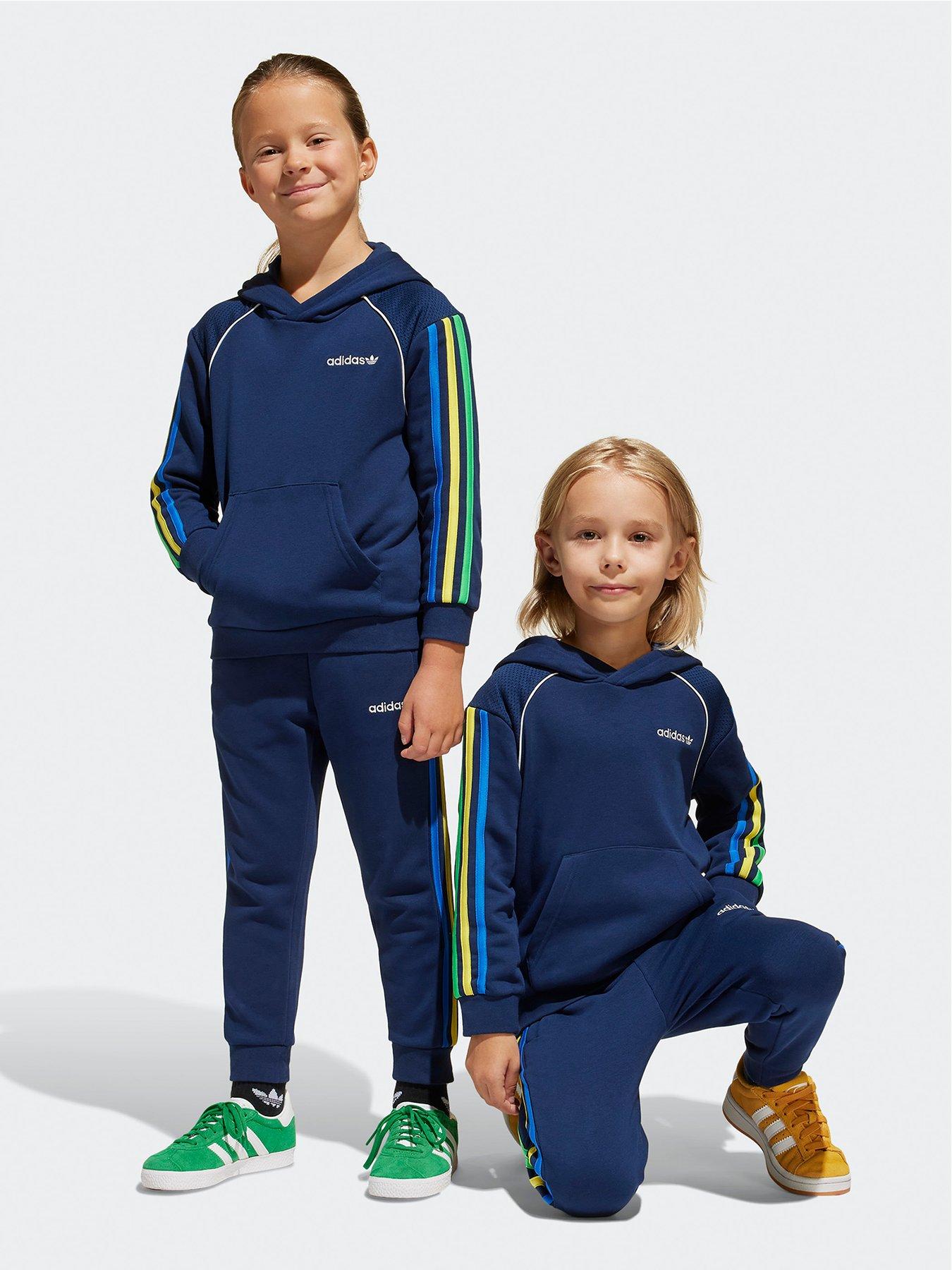 undefined Kids Unisex Hoodie Set  - Blue