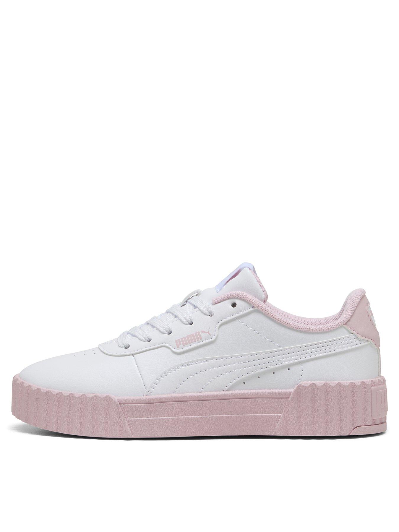 undefined Junior Girls Carina 30 Cutie - Puma White-Rose Mauve