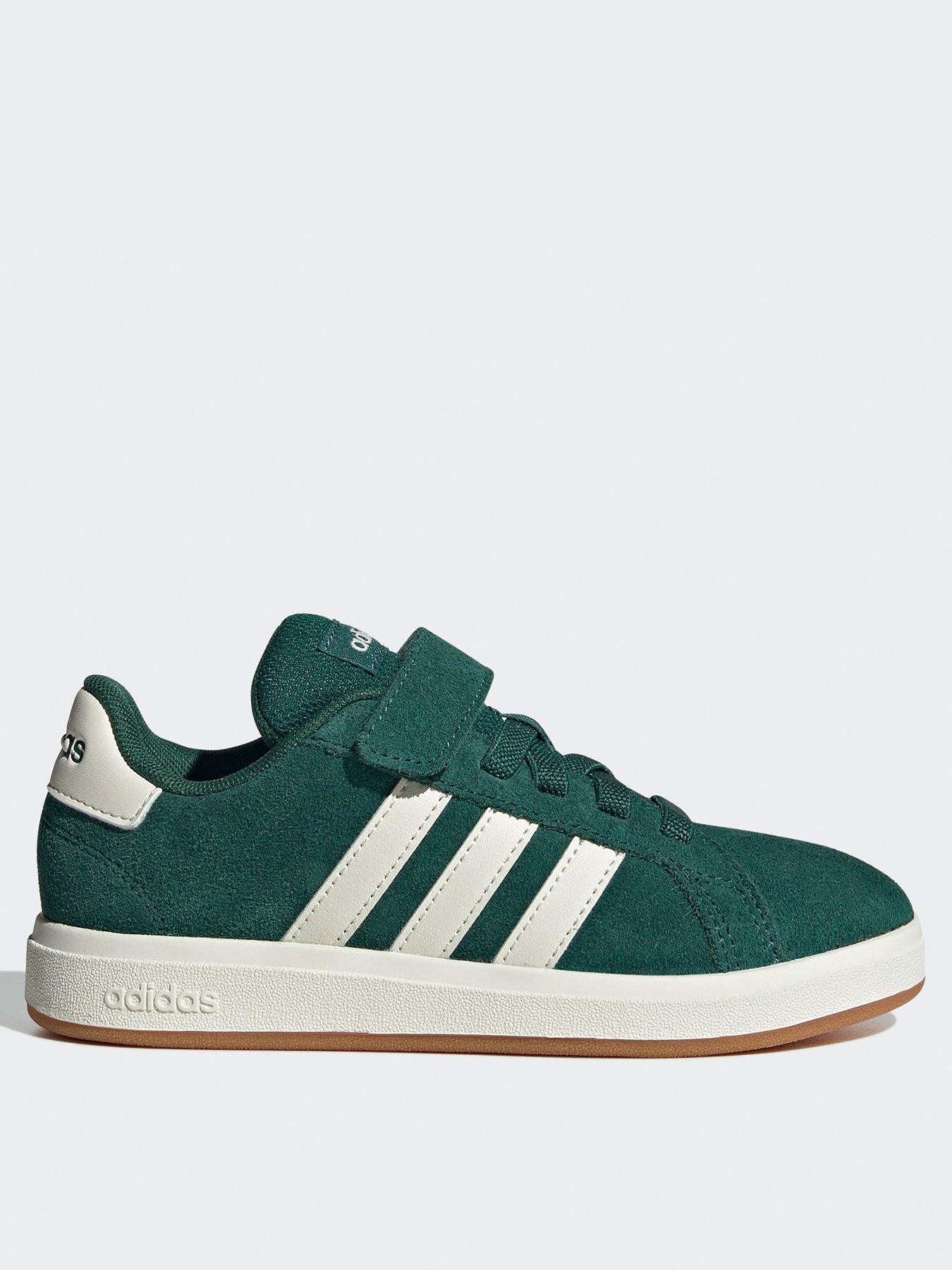 adidas Sportswear Kids Unisex Grand Court 00s Shoes Kids - Green, Green, Size 13 Younger