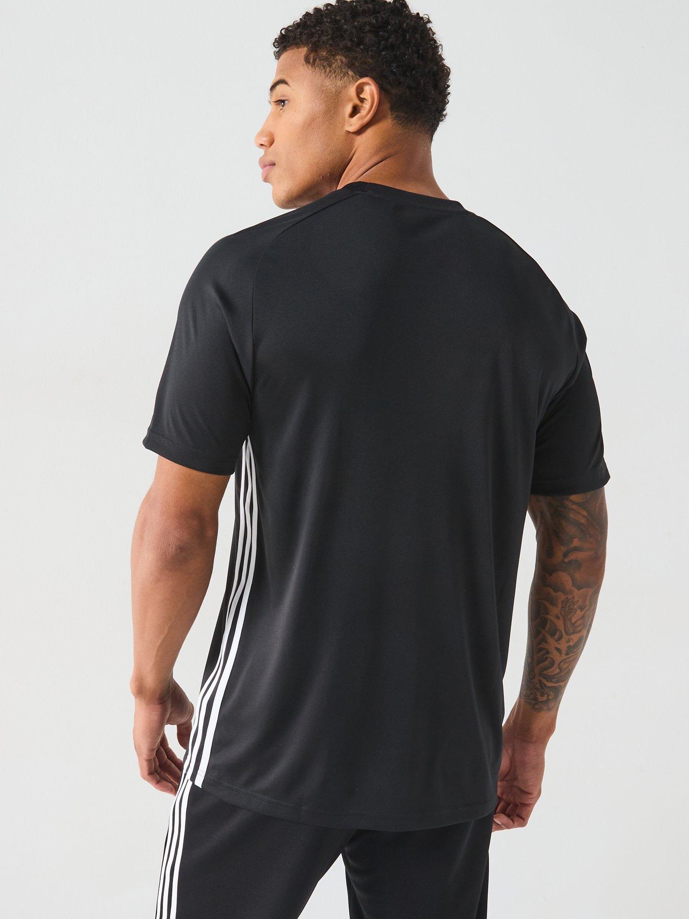Image 2 of 6 of adidas Mens Tiro Essentials Tee - Black/white